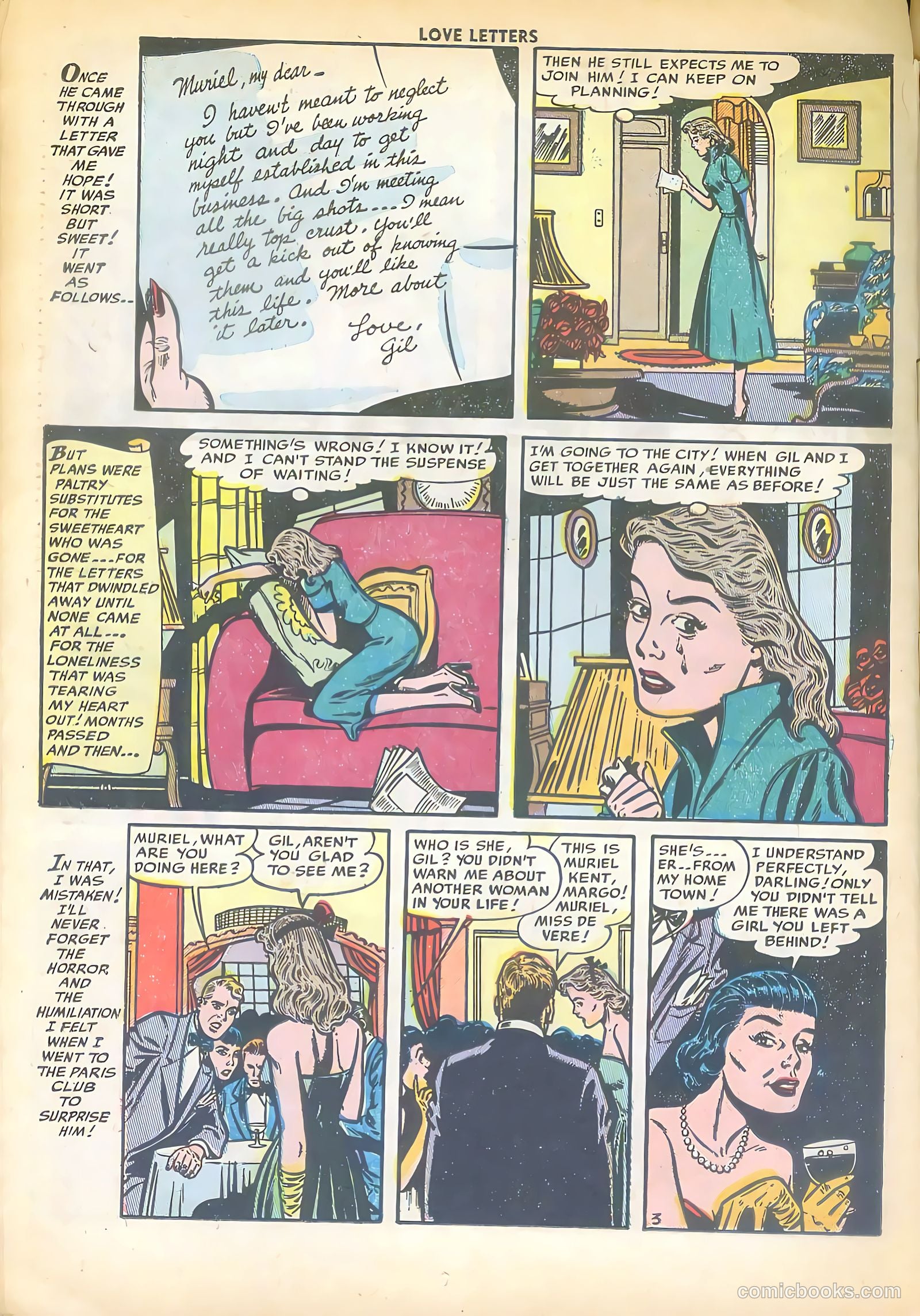 Love Letters #24 (1952) — page 14 of 36