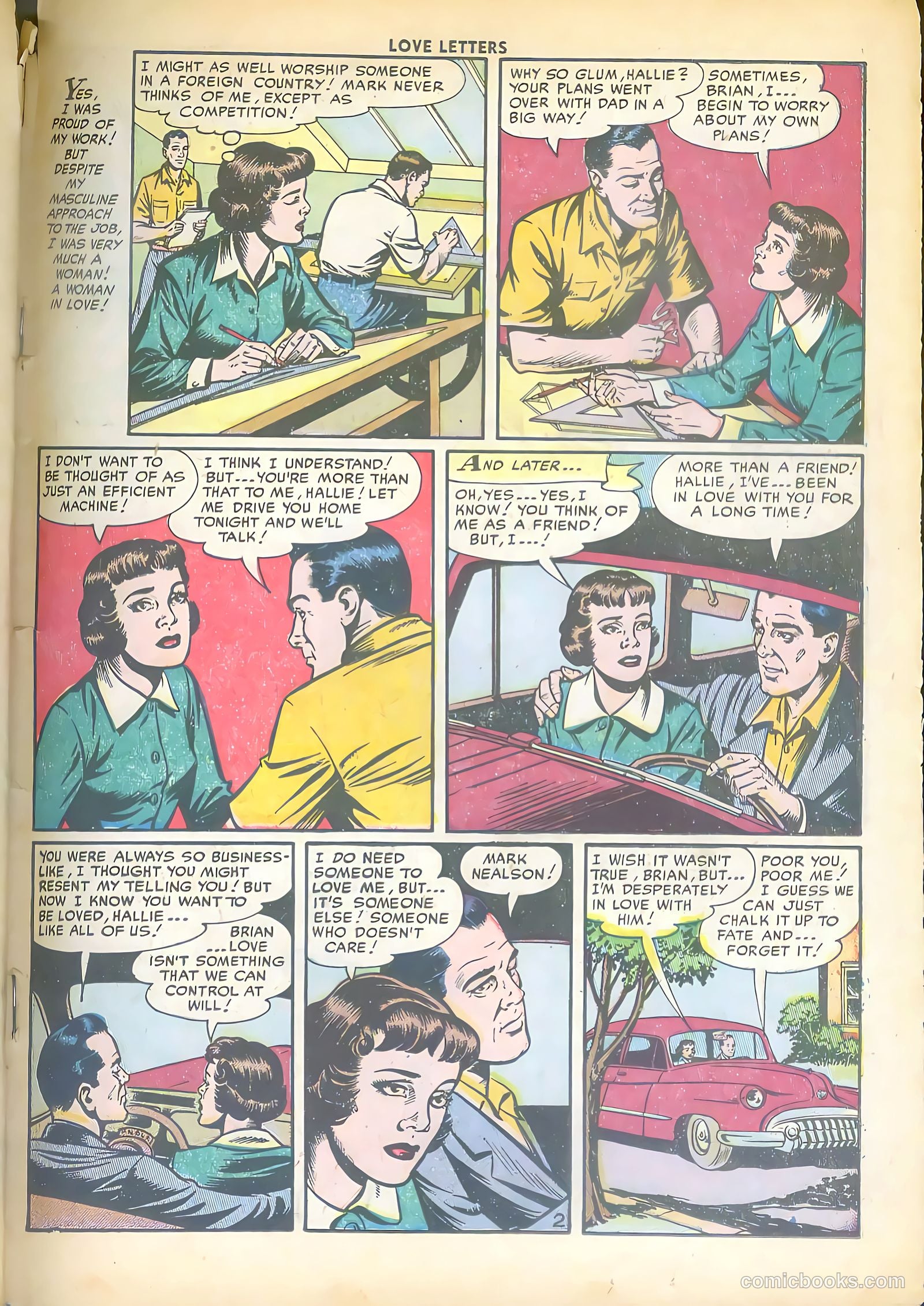 Love Letters #24 (1952) — page 19 of 36