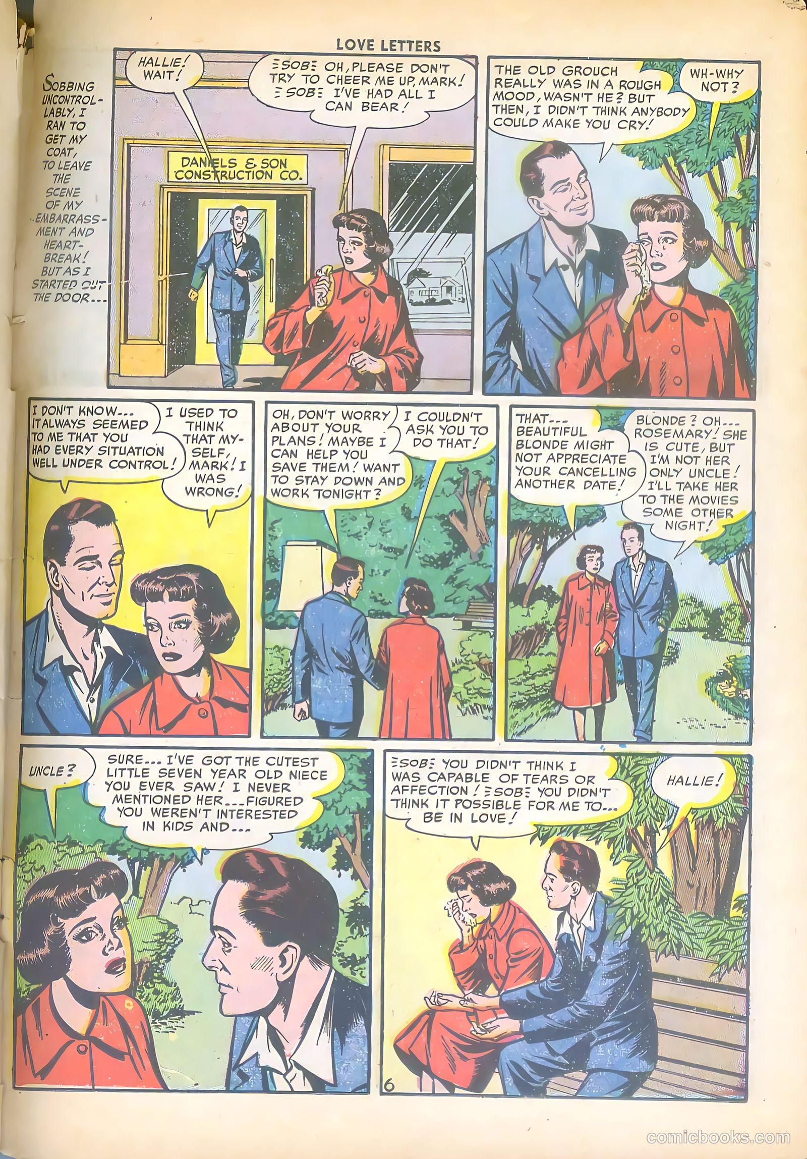 Love Letters #24 (1952) — page 23 of 36