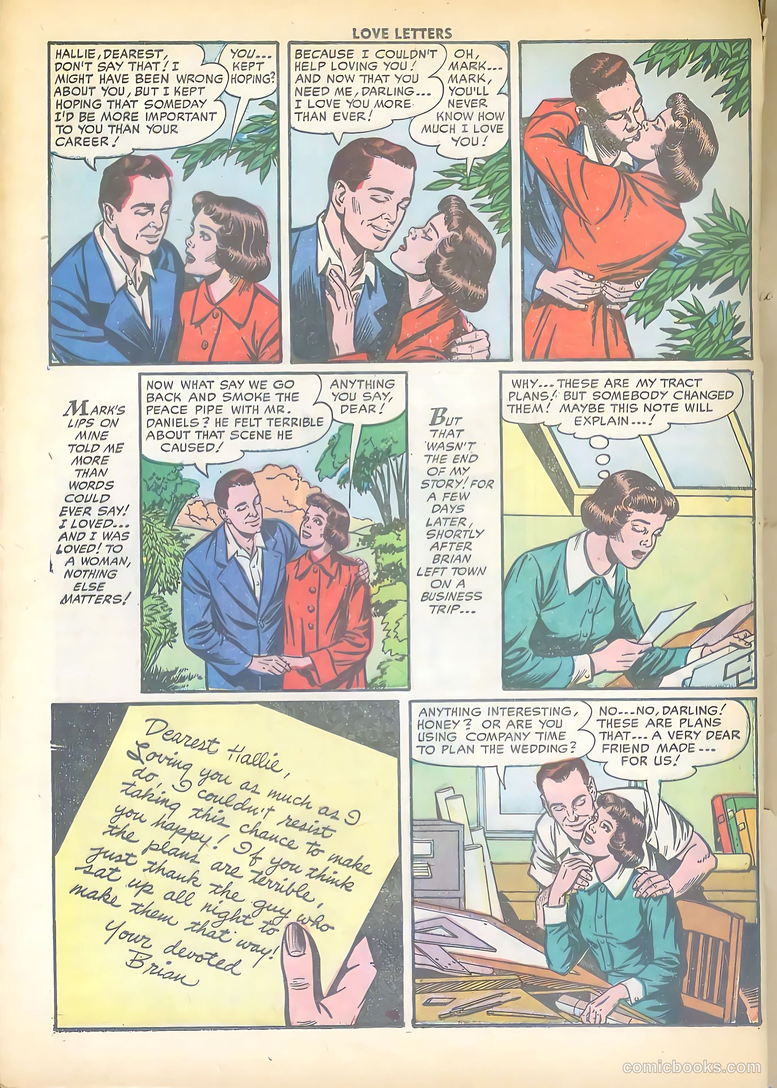 Love Letters #24 (1952) — page 24 of 36