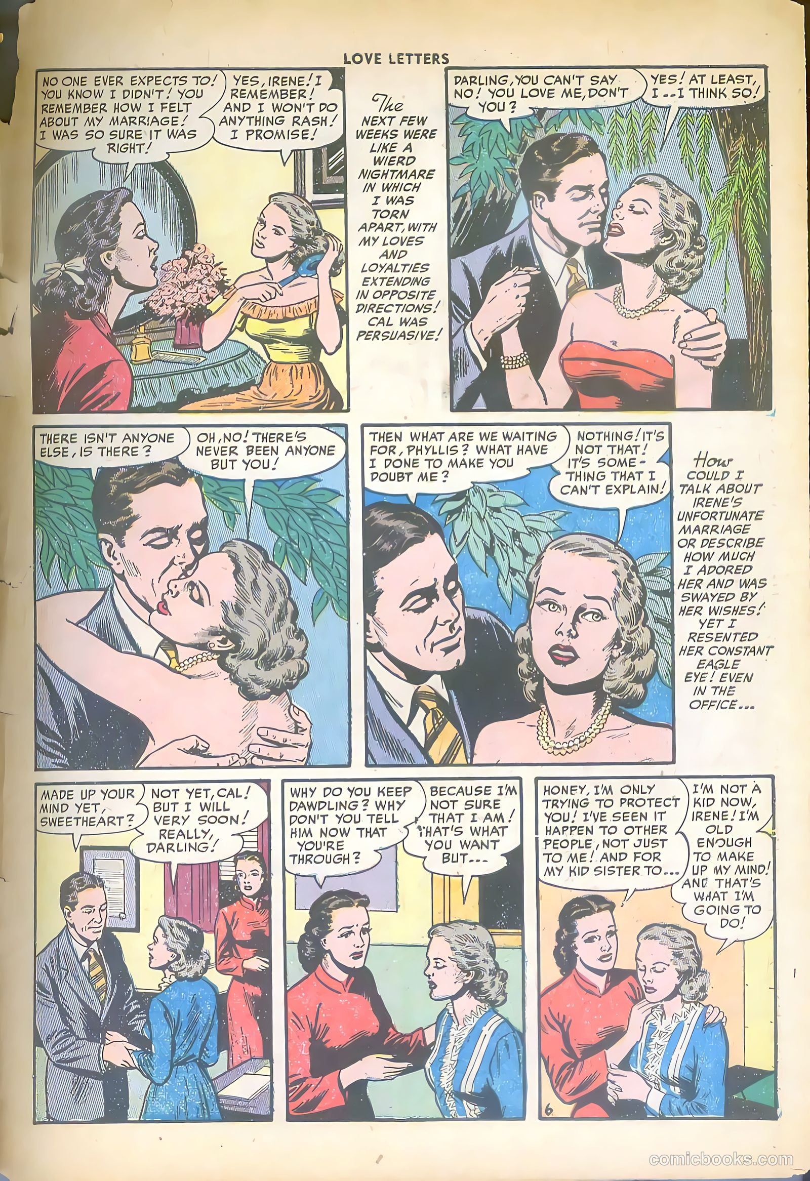 Love Letters #24 (1952) — page 31 of 36