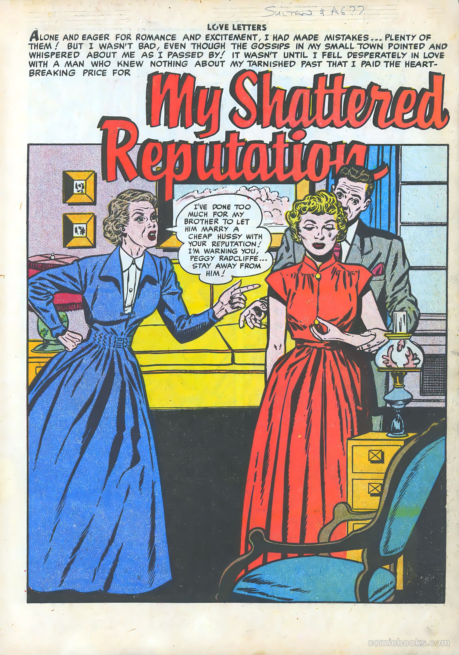 Love Letters #25 (1952) — page 3 of 36