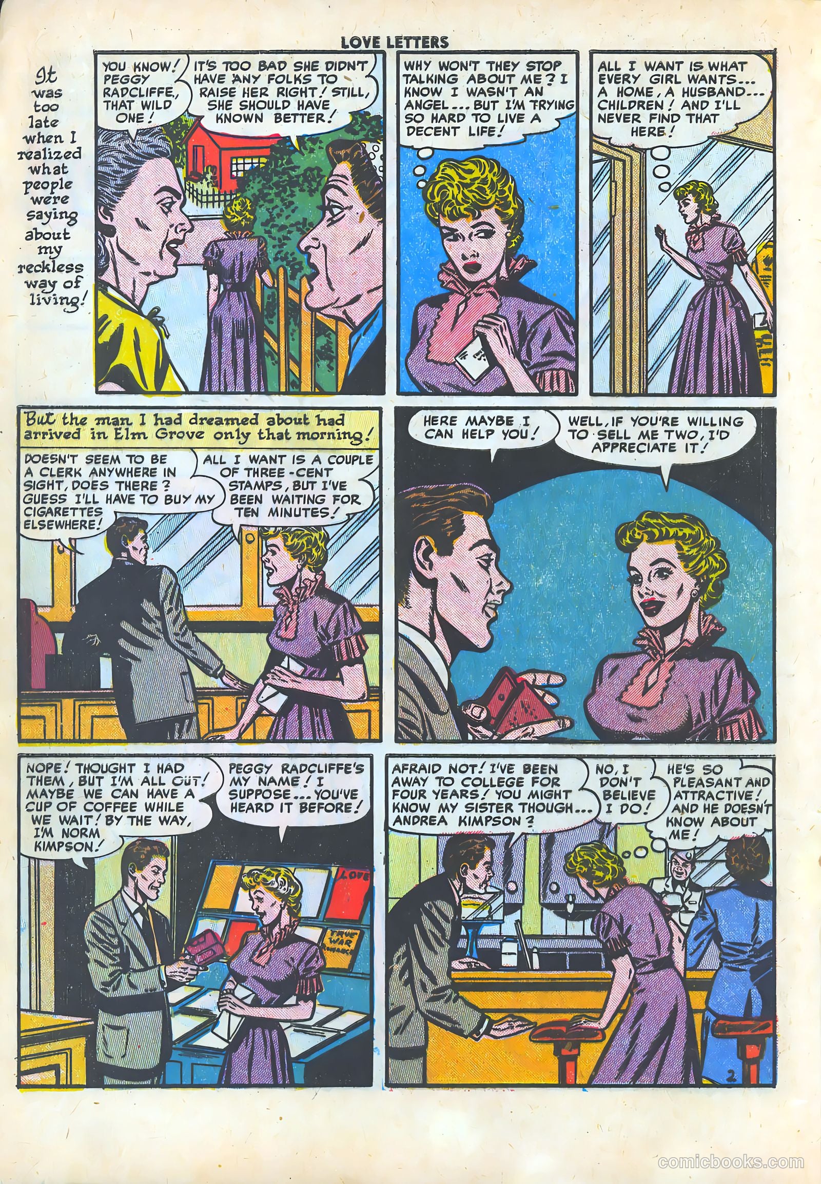 Love Letters #25 (1952) — page 4 of 36