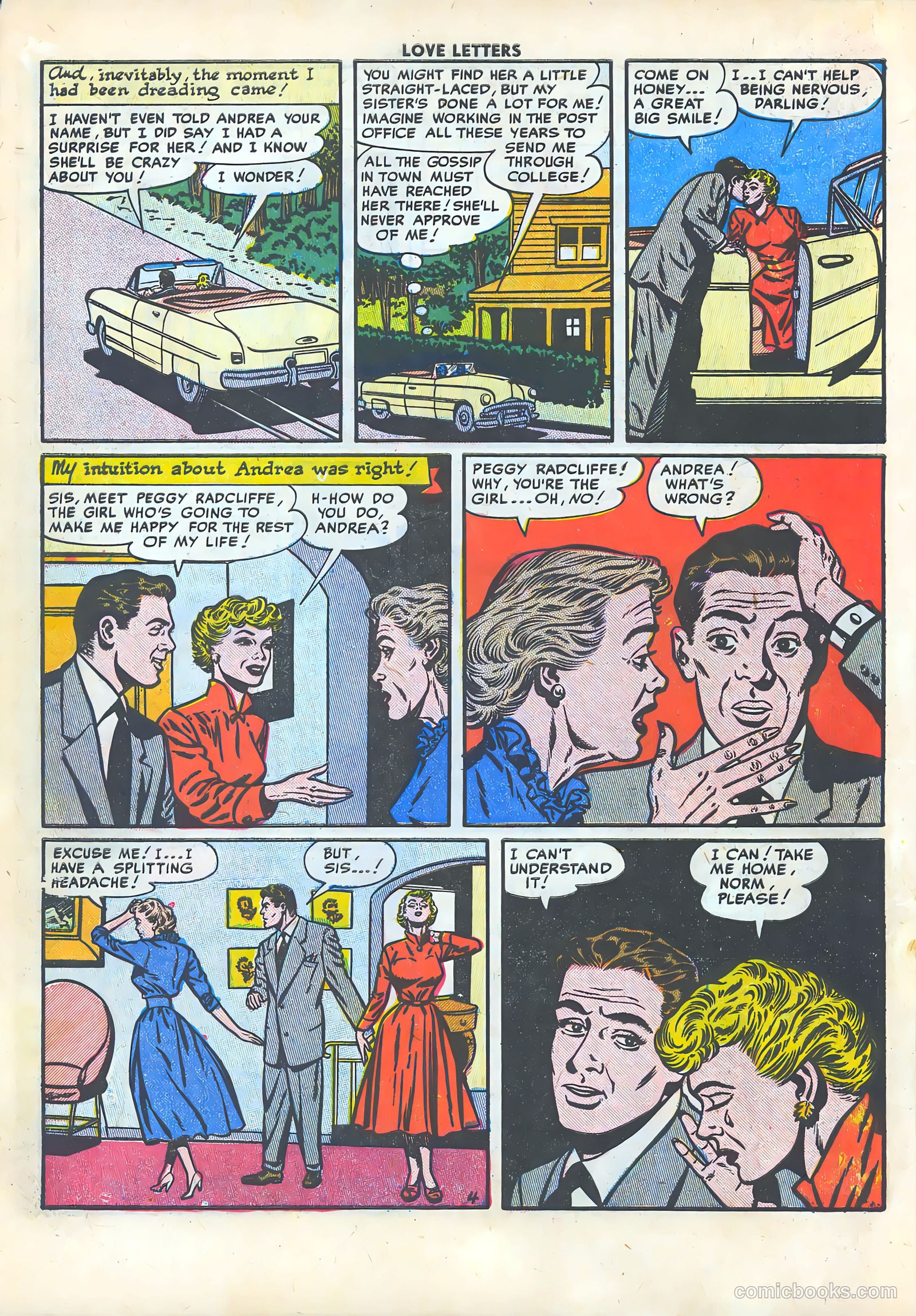 Love Letters #25 (1952) — page 6 of 36