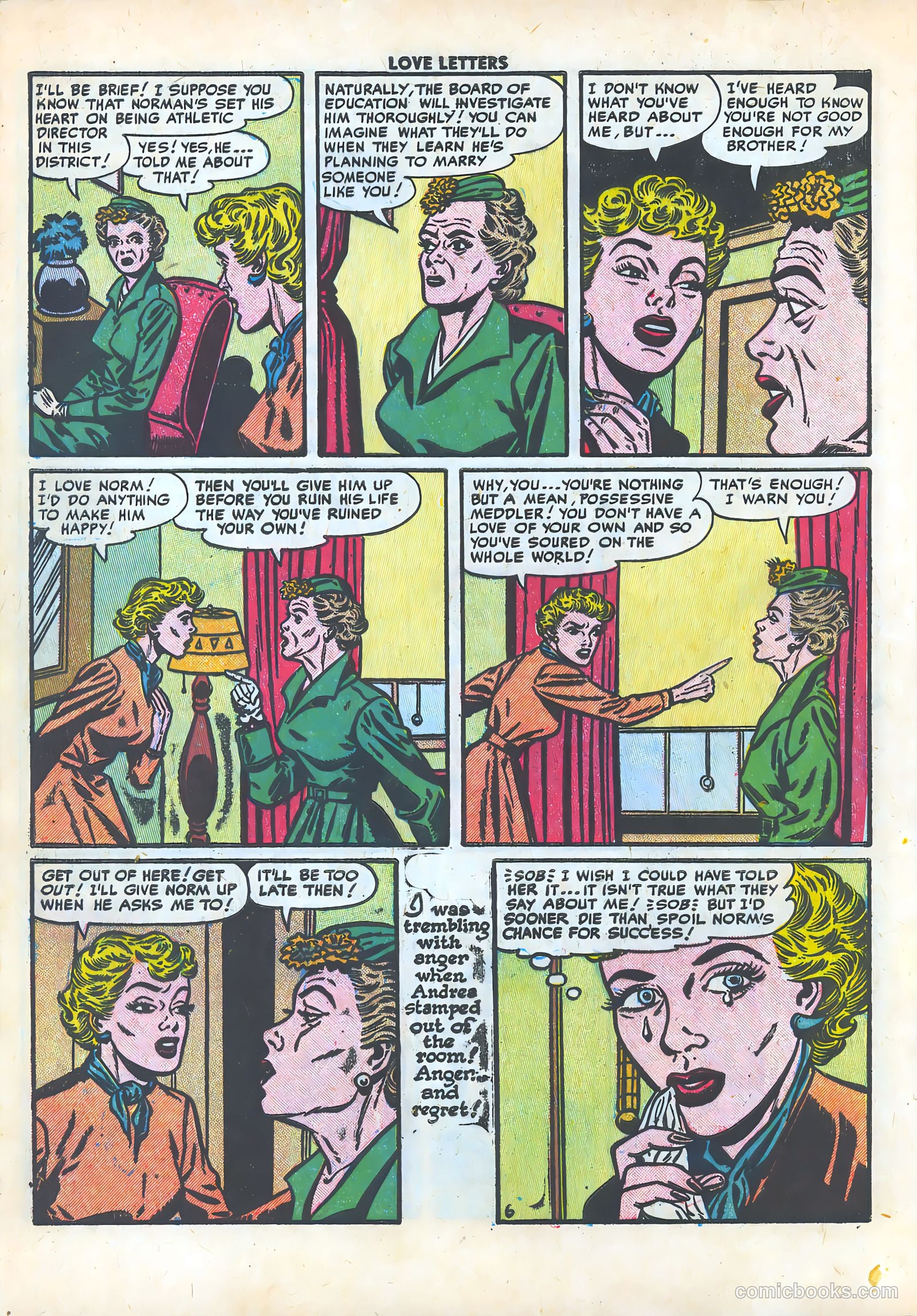 Love Letters #25 (1952) — page 8 of 36