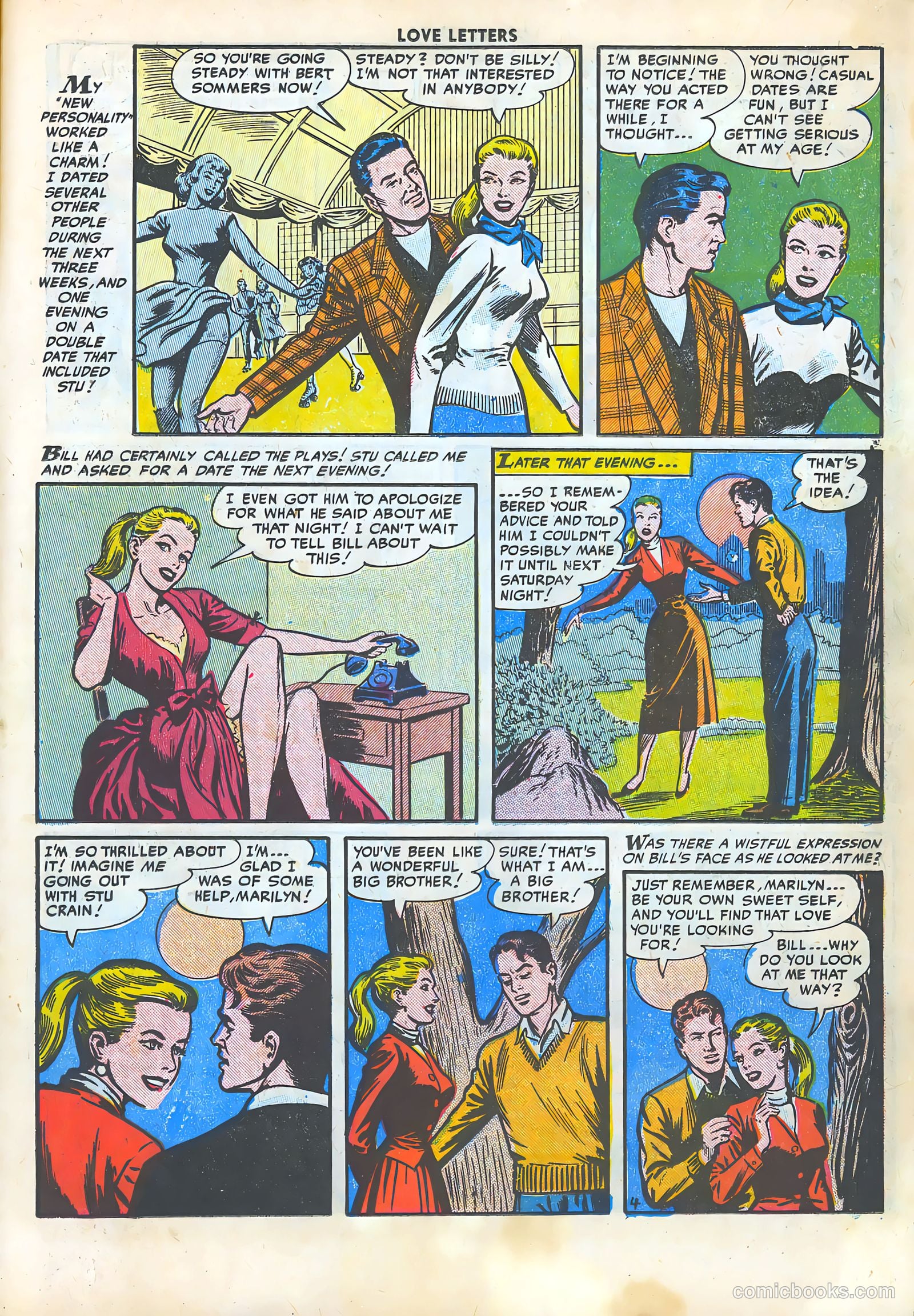 Love Letters #25 (1952) — page 15 of 36