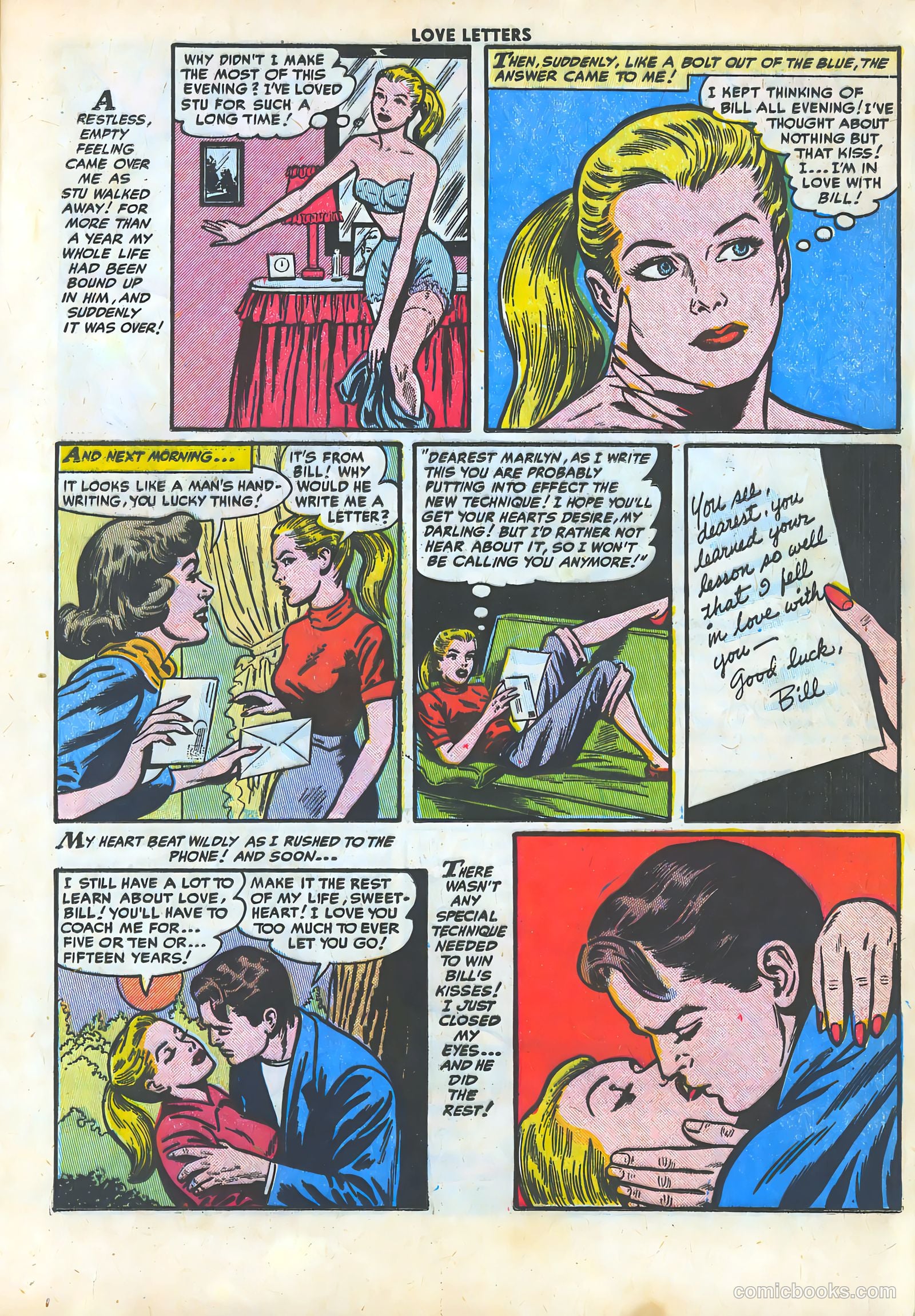 Love Letters #25 (1952) — page 17 of 36