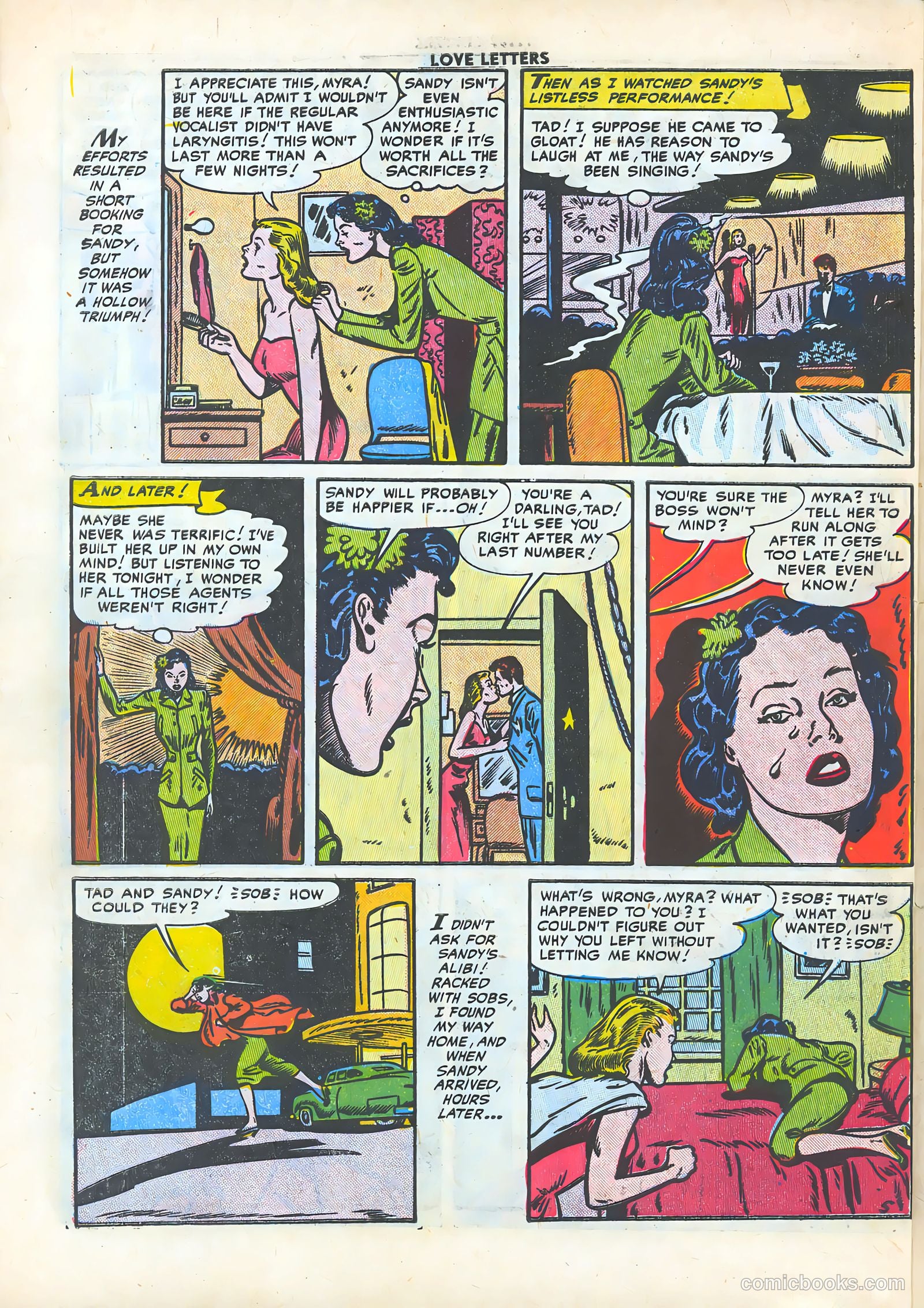 Love Letters #25 (1952) — page 30 of 36
