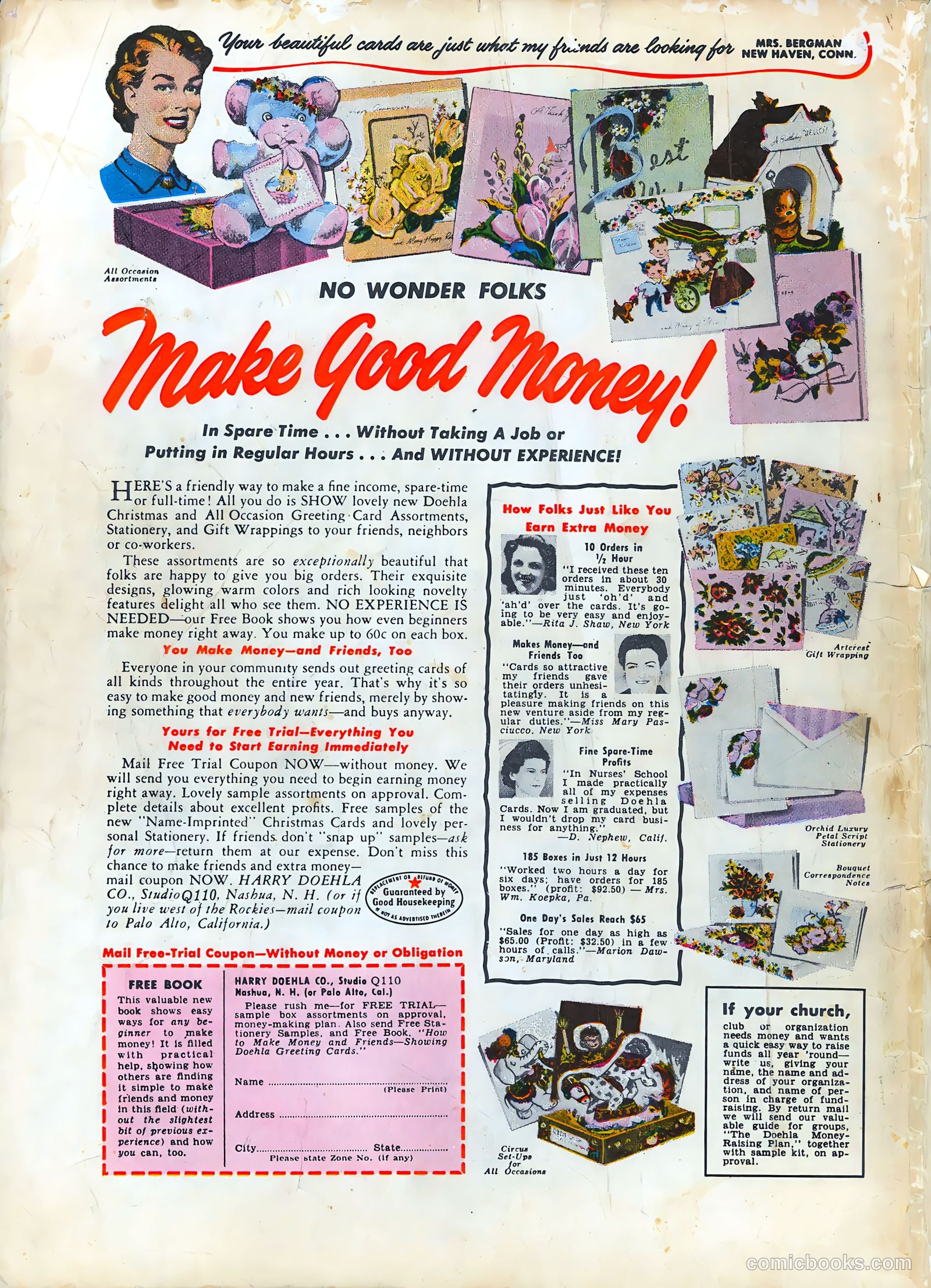 Love Letters #25 (1952) — page 36 of 36