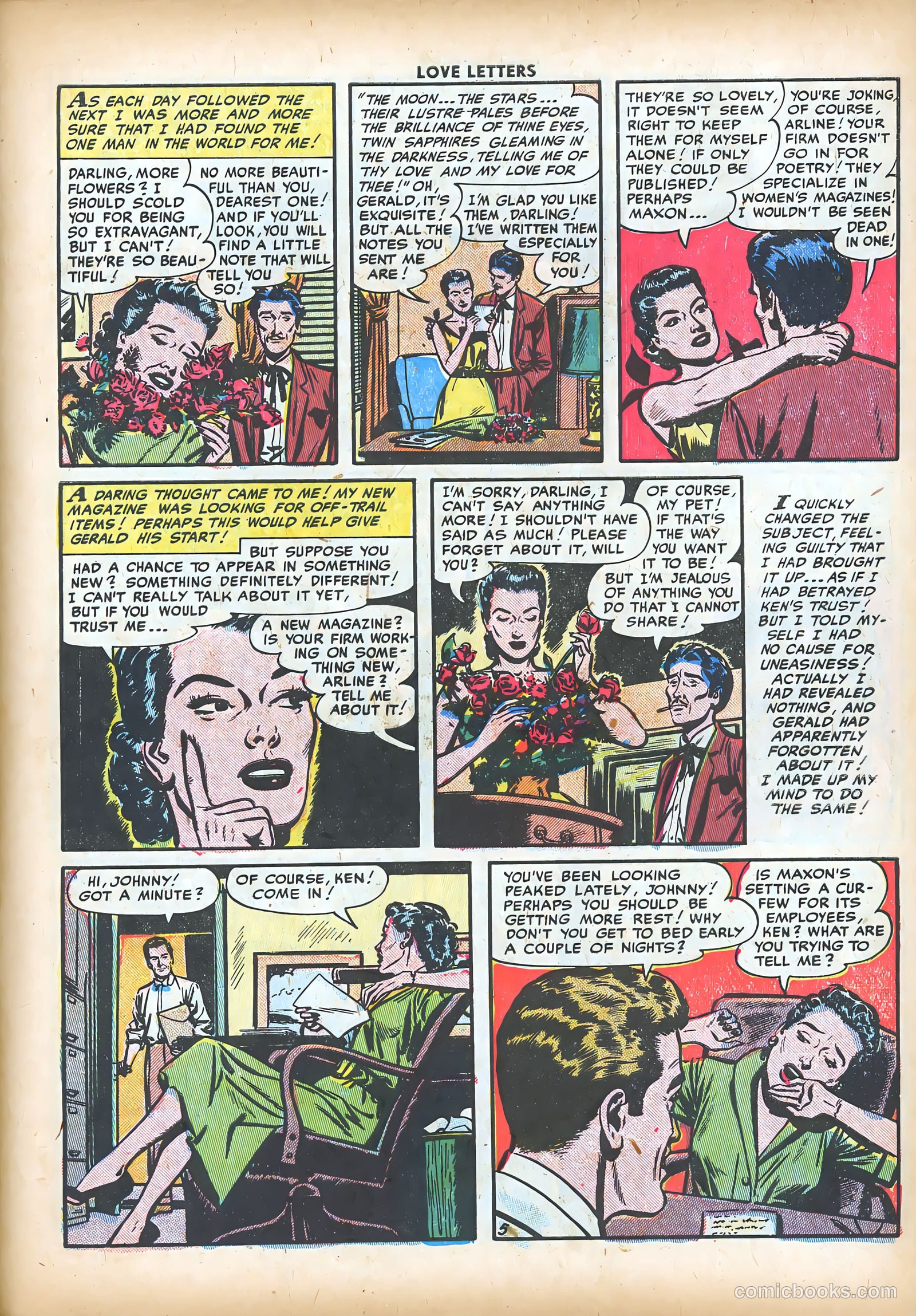 Love Letters #26 (1952) — page 7 of 36