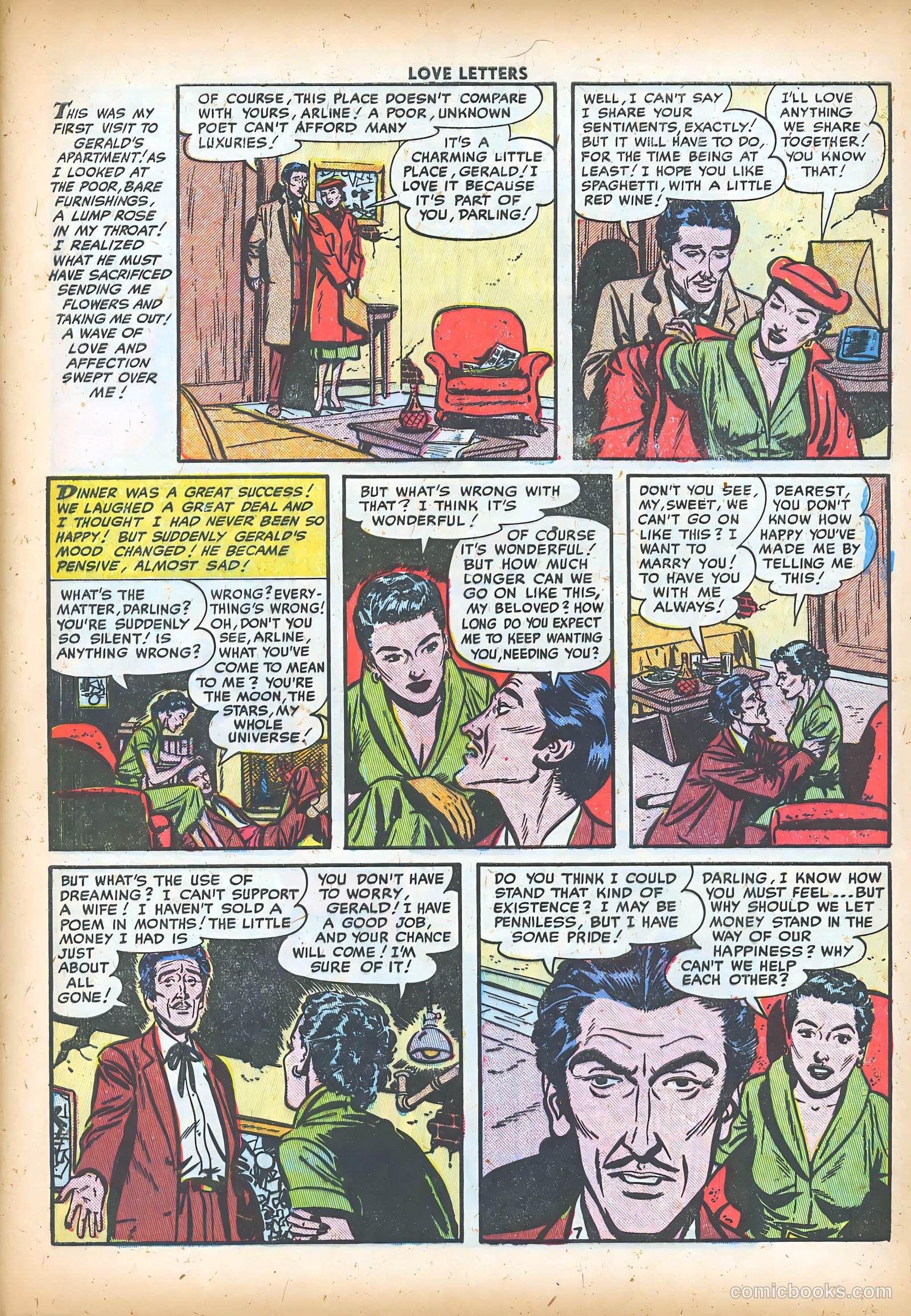 Love Letters #26 (1952) — page 9 of 36