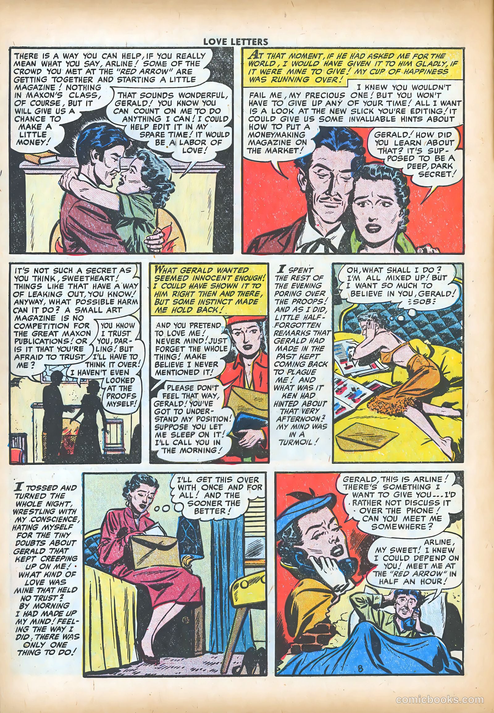 Love Letters #26 (1952) — page 10 of 36