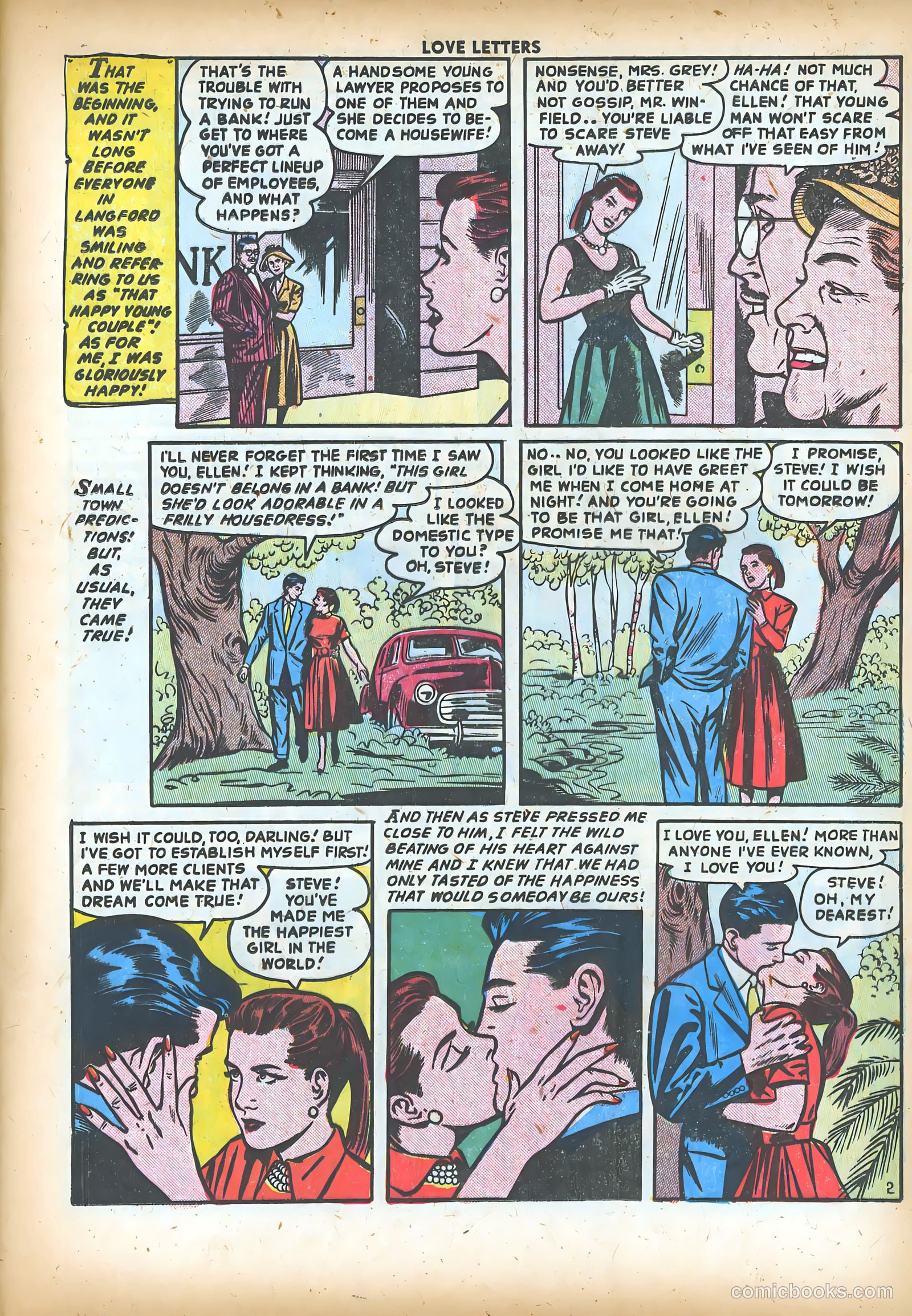 Love Letters #26 (1952) — page 13 of 36