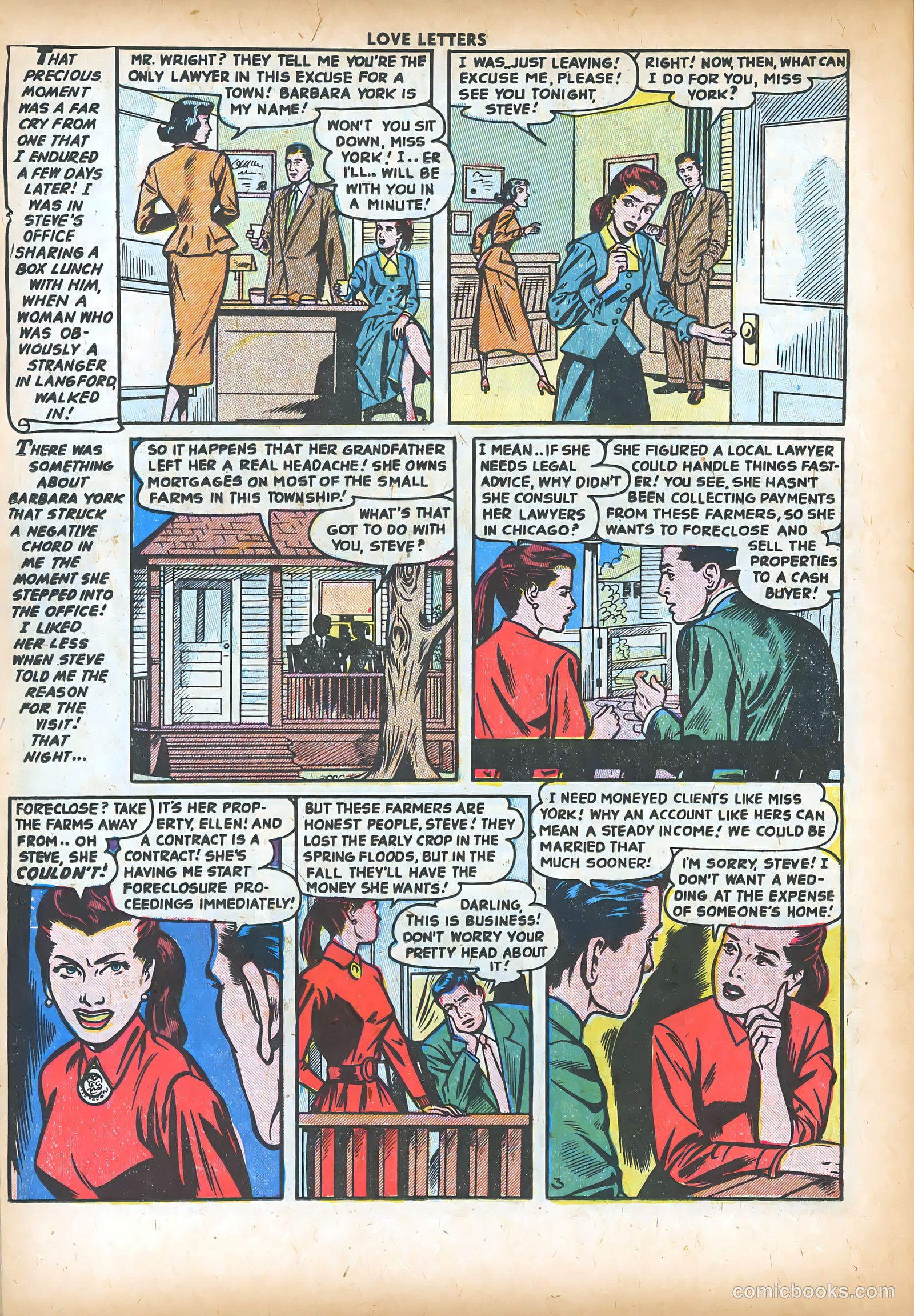 Love Letters #26 (1952) — page 14 of 36
