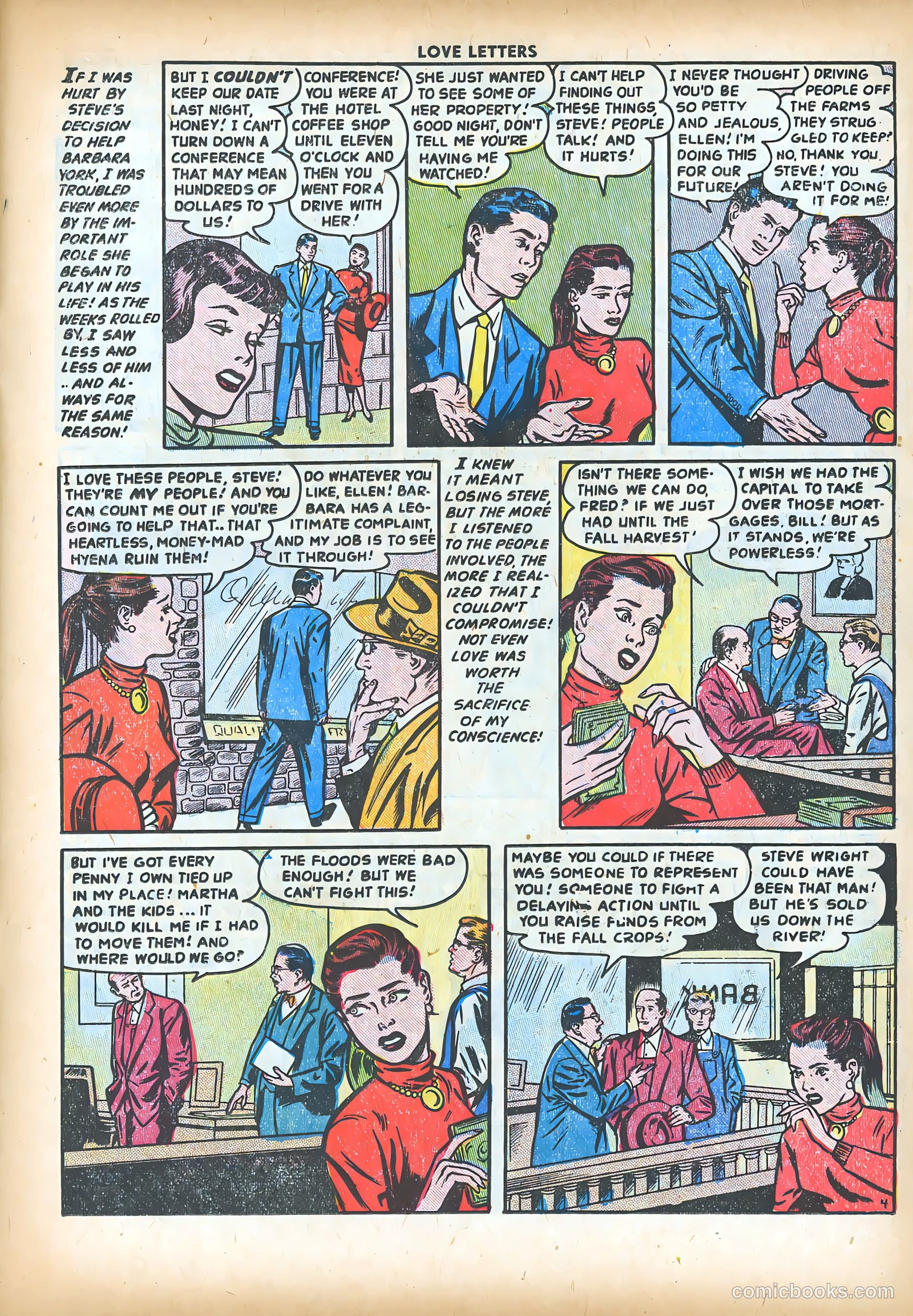 Love Letters #26 (1952) — page 15 of 36