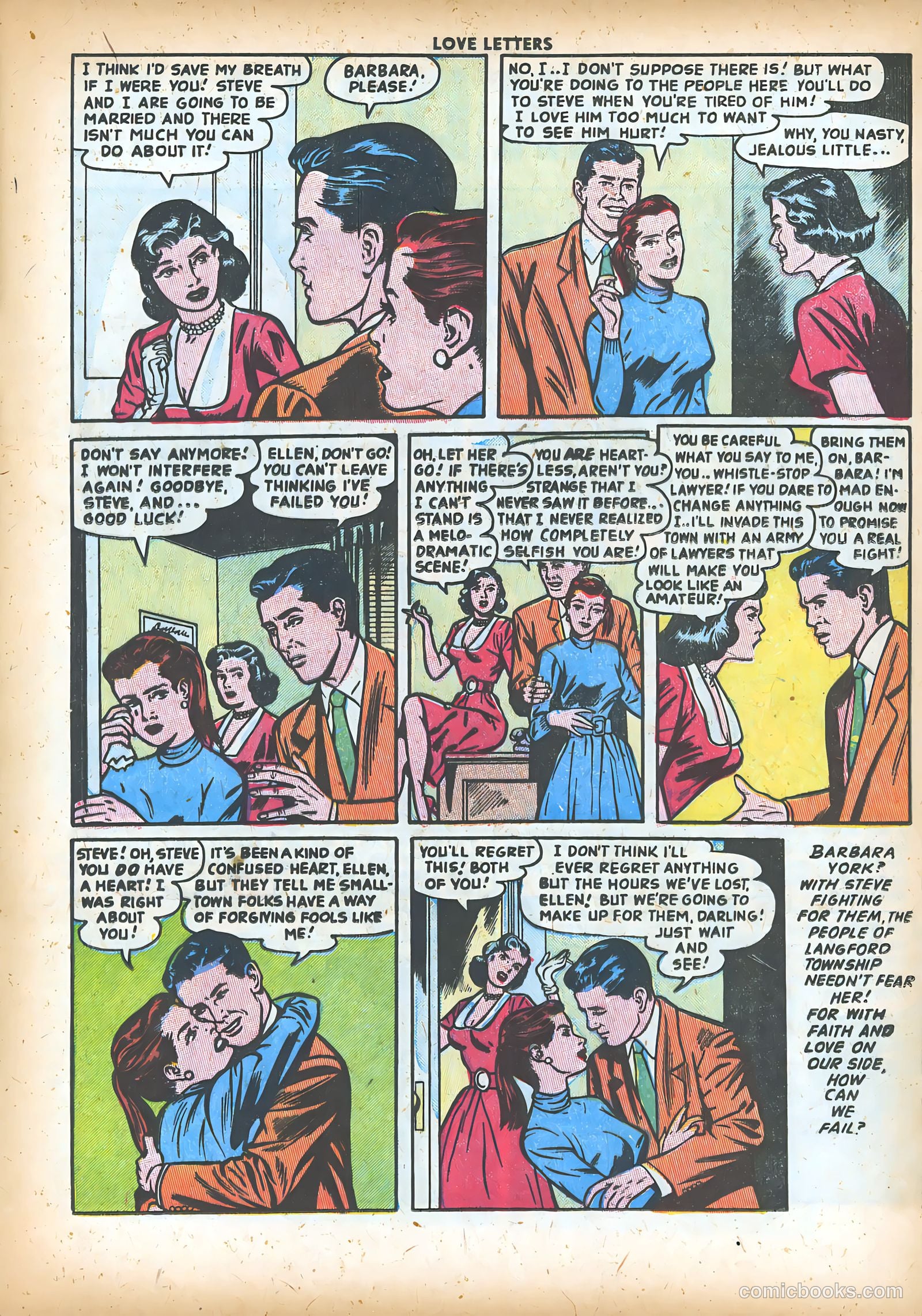 Love Letters #26 (1952) — page 17 of 36