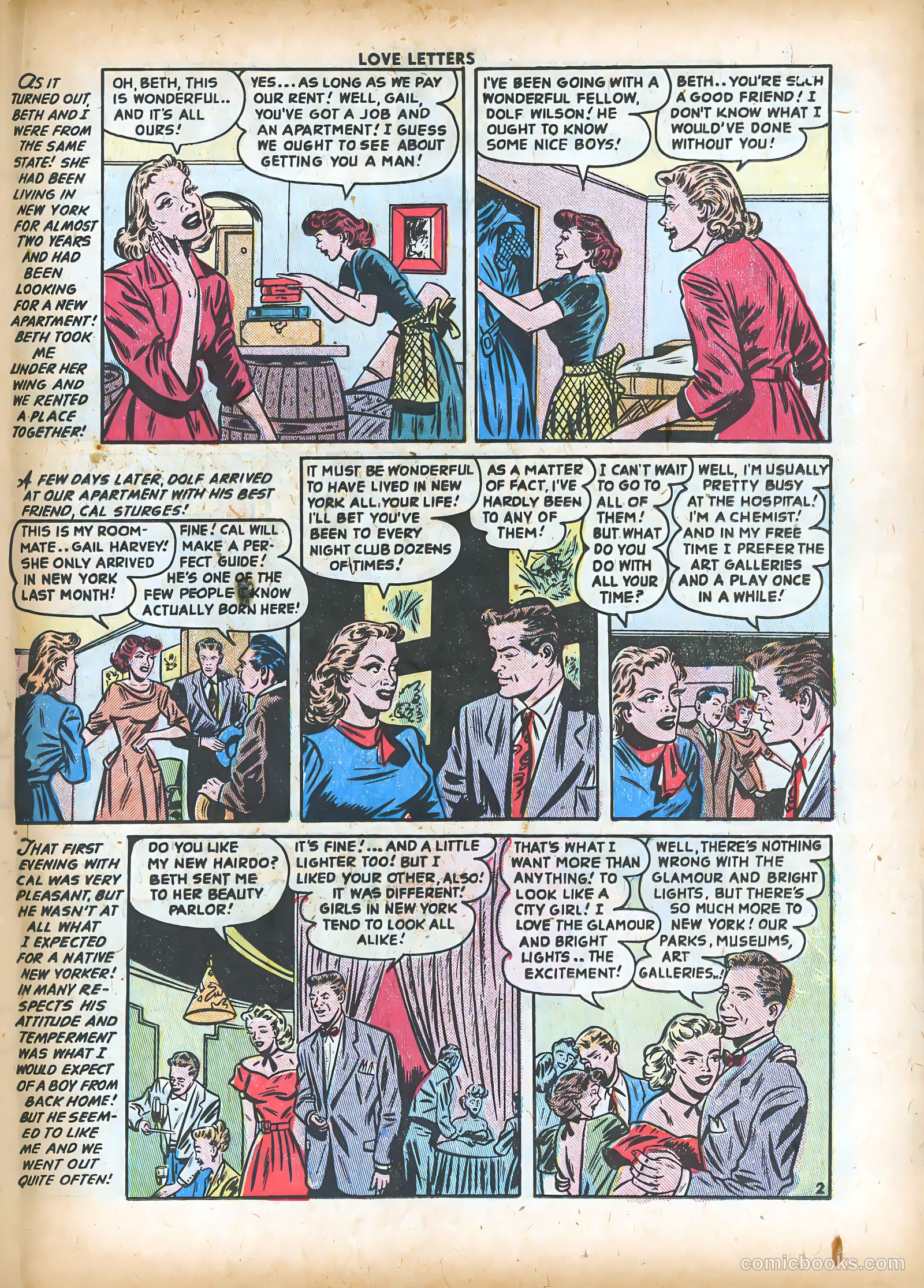 Love Letters #26 (1952) — page 19 of 36