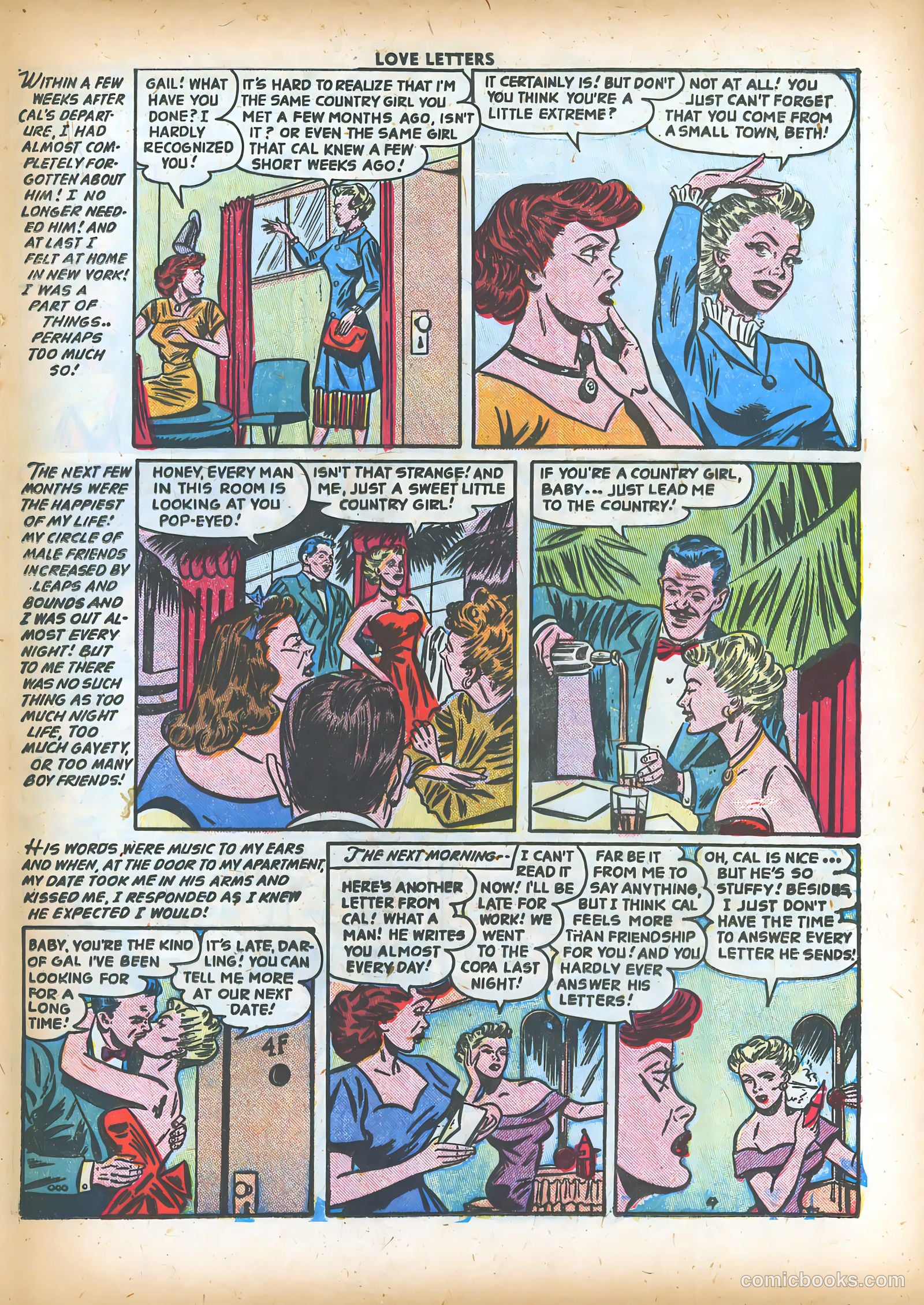 Love Letters #26 (1952) — page 21 of 36