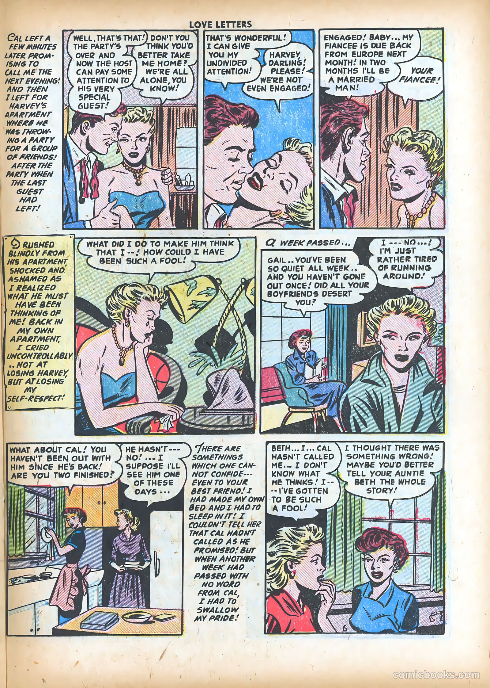 Love Letters #26 (1952) — page 23 of 36