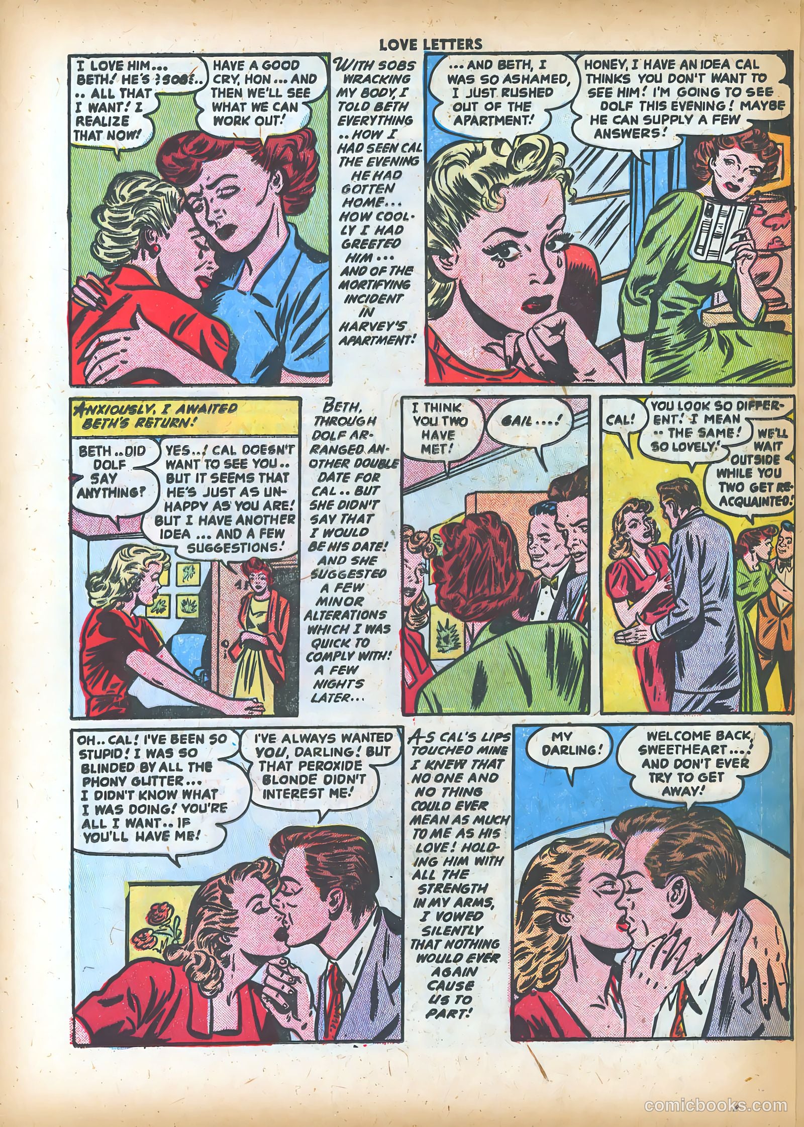 Love Letters #26 (1952) — page 24 of 36