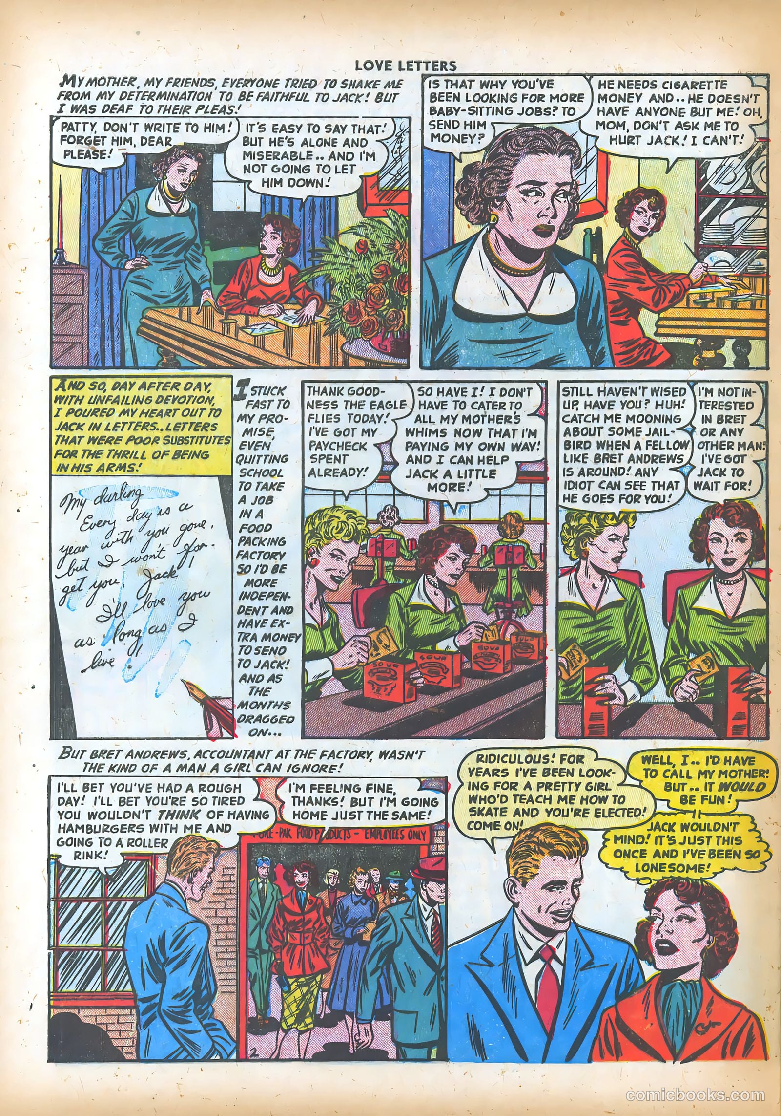 Love Letters #26 (1952) — page 28 of 36