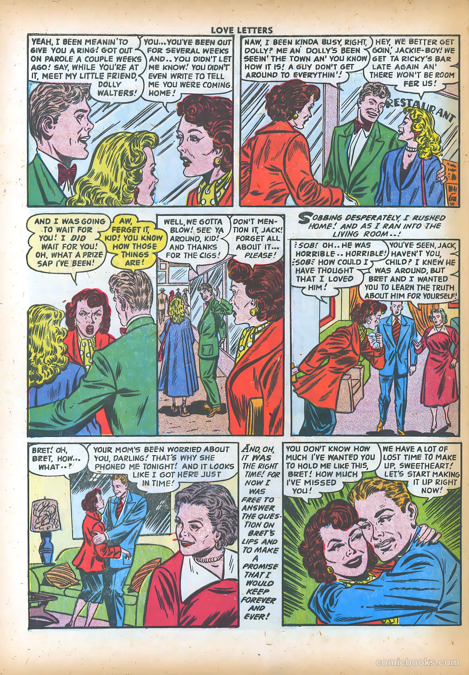 Love Letters #26 (1952) — page 32 of 36