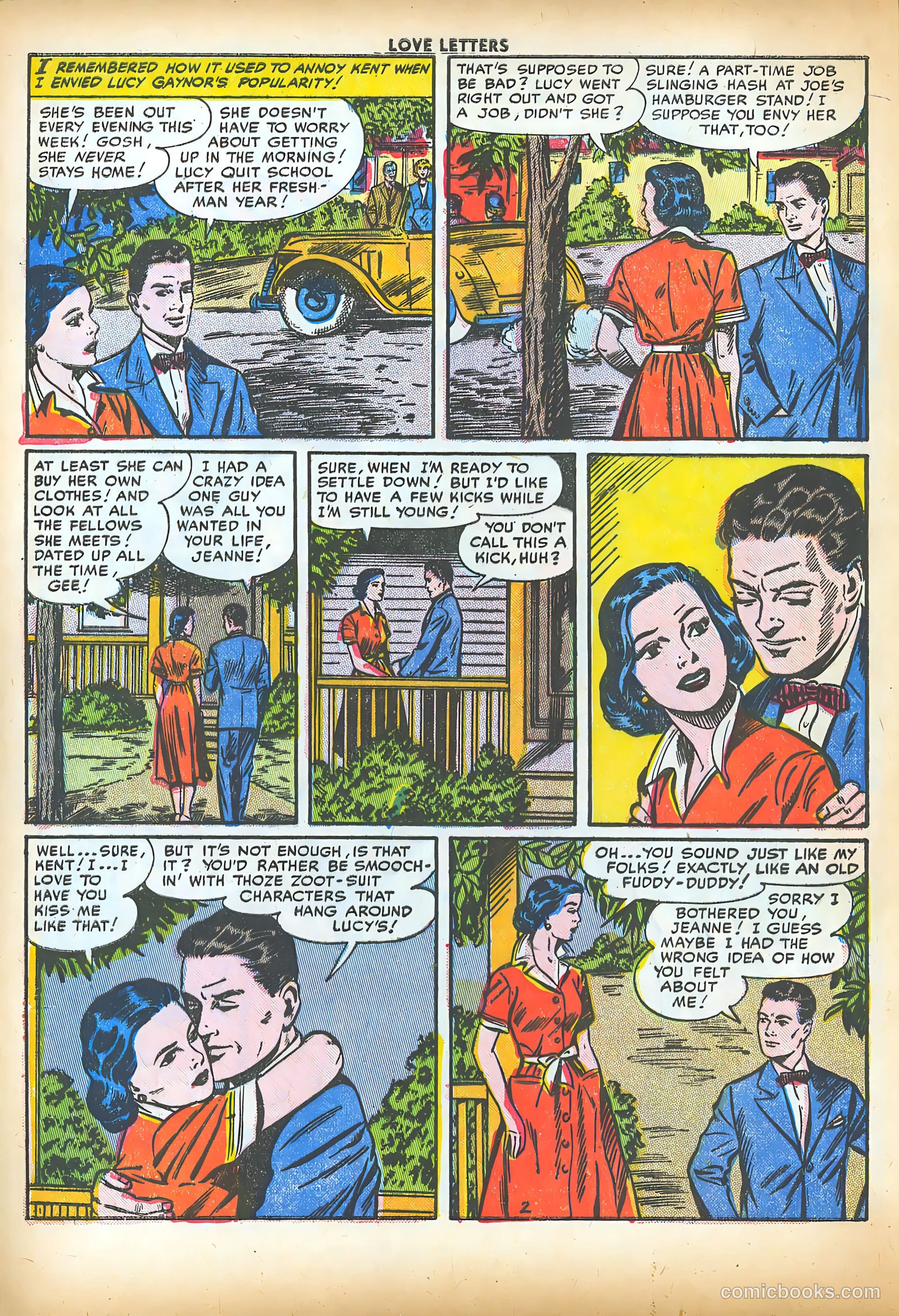 Love Letters #27 (1953) — page 4 of 36
