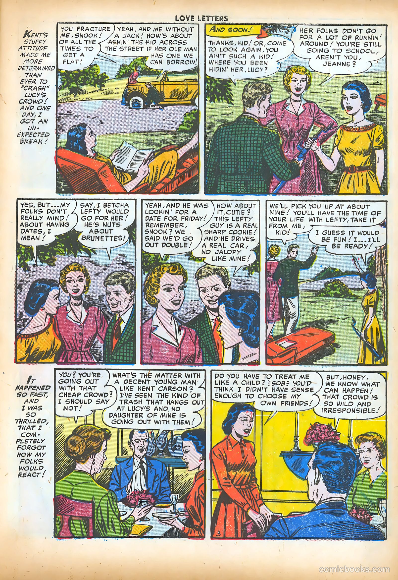 Love Letters #27 (1953) — page 5 of 36