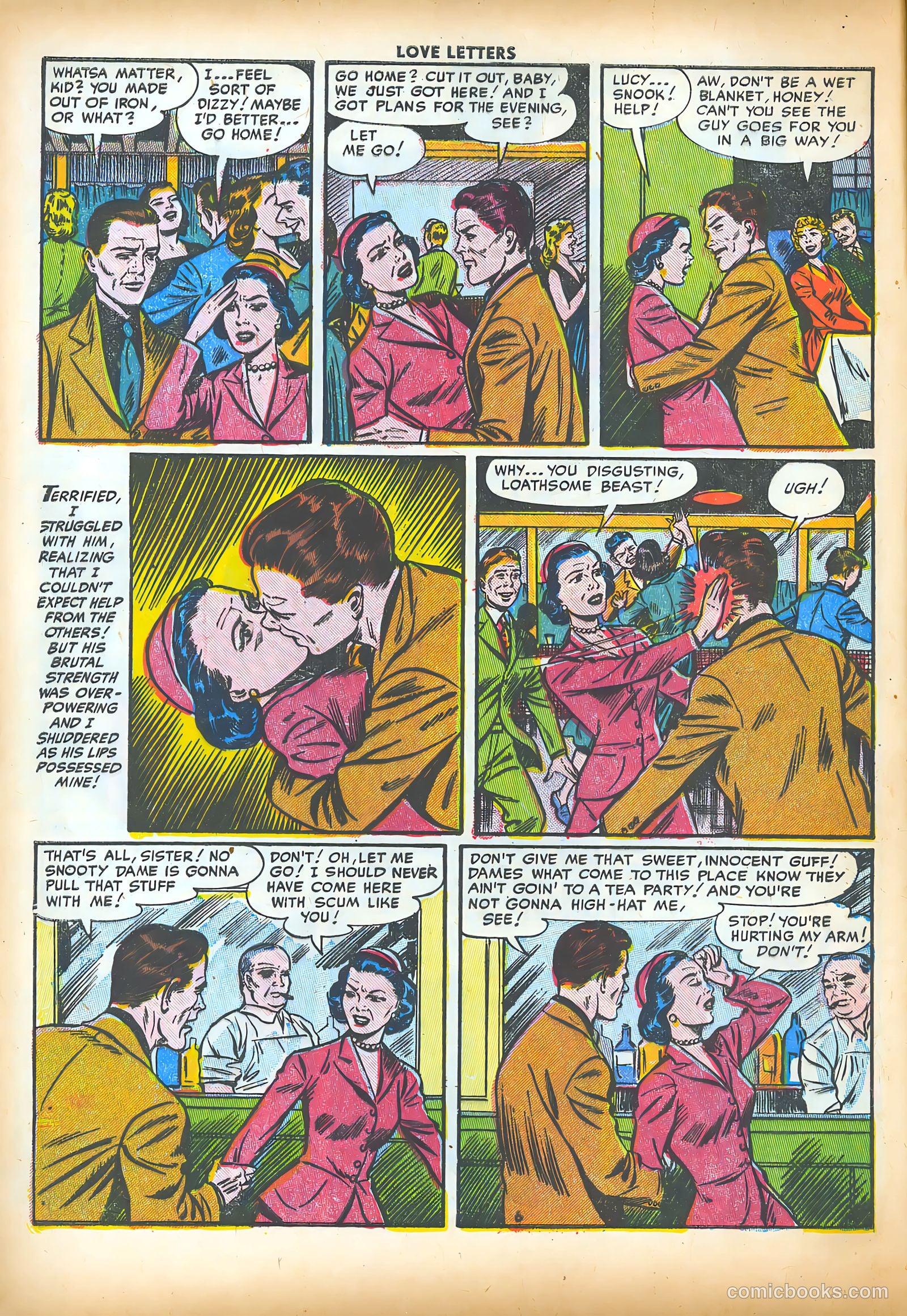Love Letters #27 (1953) — page 8 of 36
