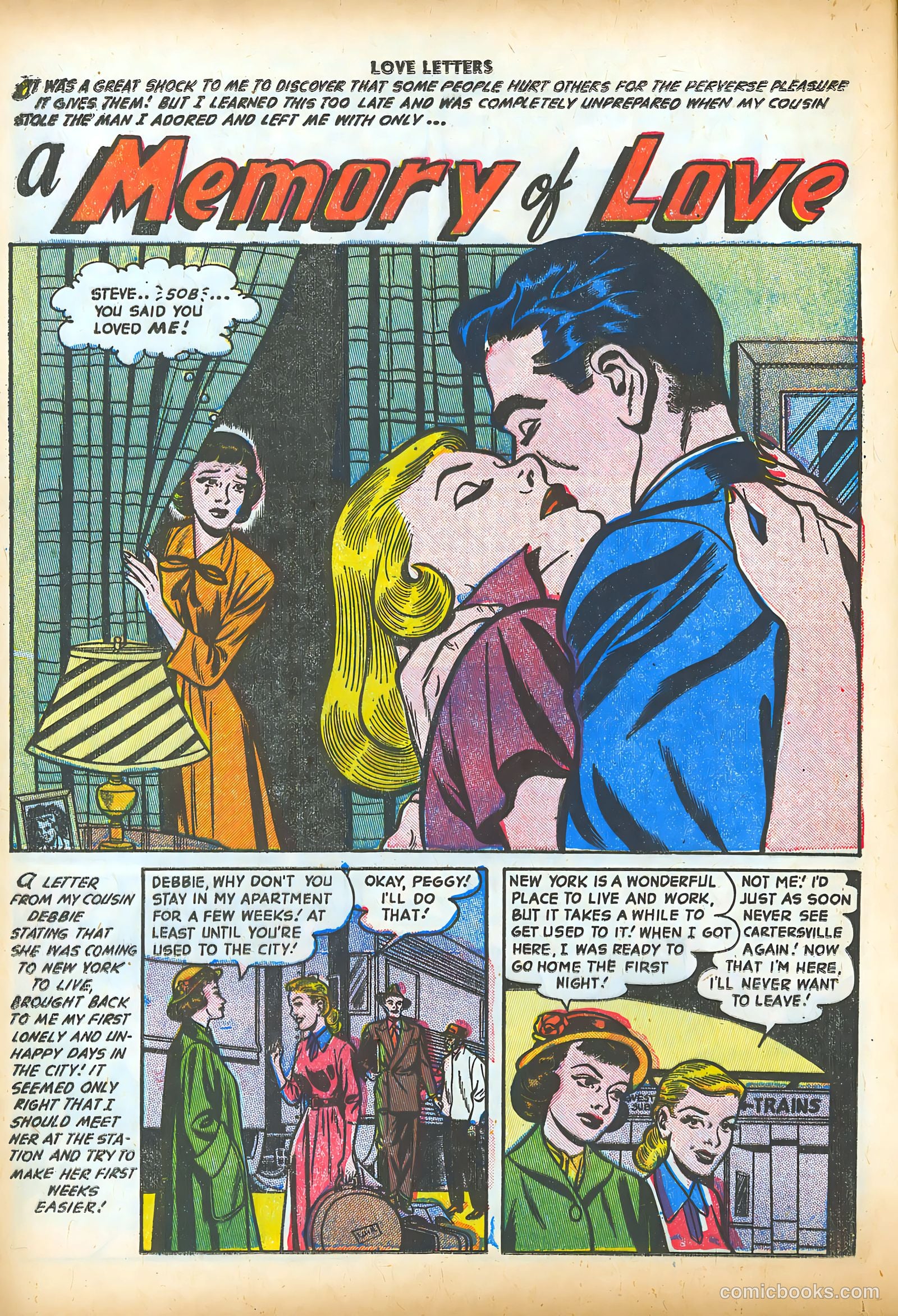 Love Letters #27 (1953) — page 12 of 36