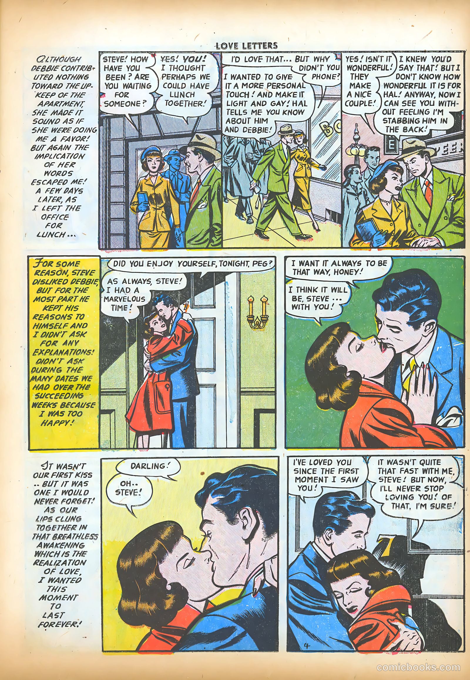 Love Letters #27 (1953) — page 15 of 36