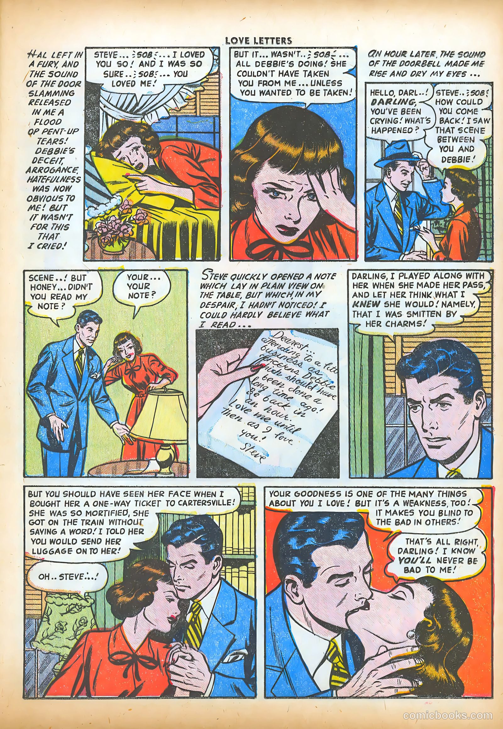 Love Letters #27 (1953) — page 17 of 36