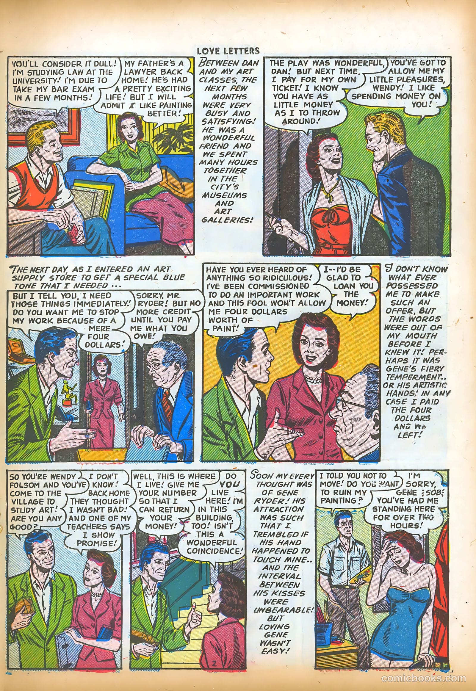 Love Letters #27 (1953) — page 19 of 36
