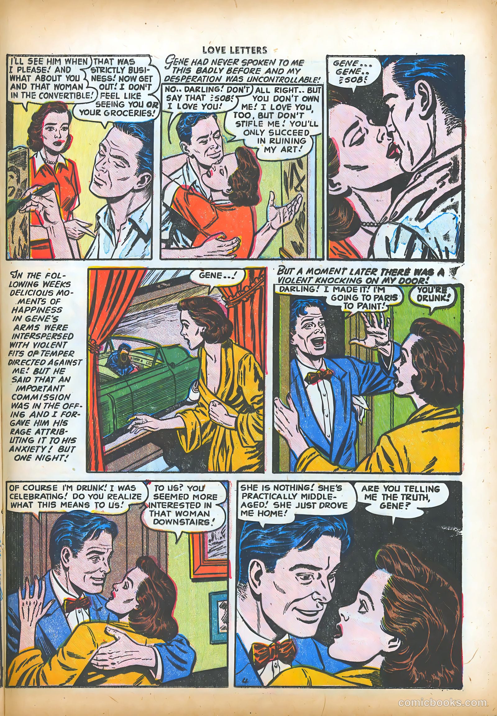 Love Letters #27 (1953) — page 21 of 36