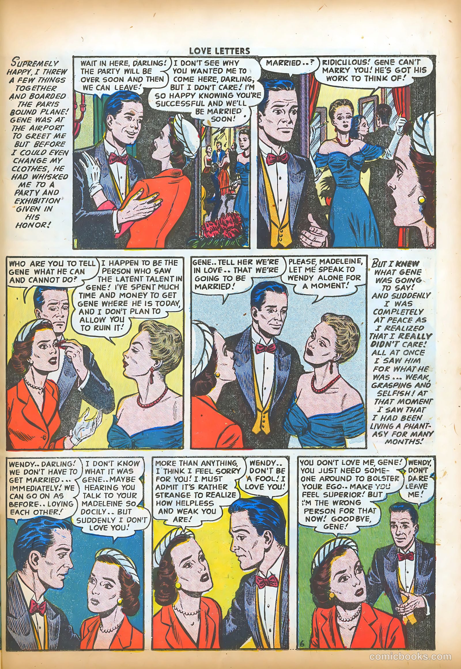 Love Letters #27 (1953) — page 23 of 36