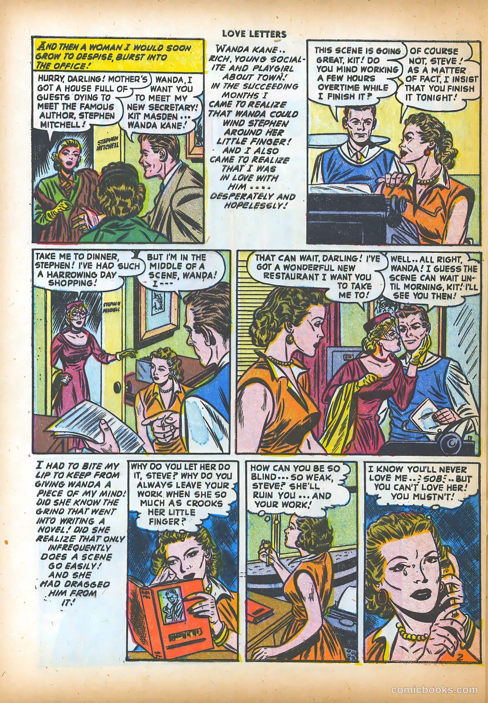 Love Letters #27 (1953) — page 28 of 36