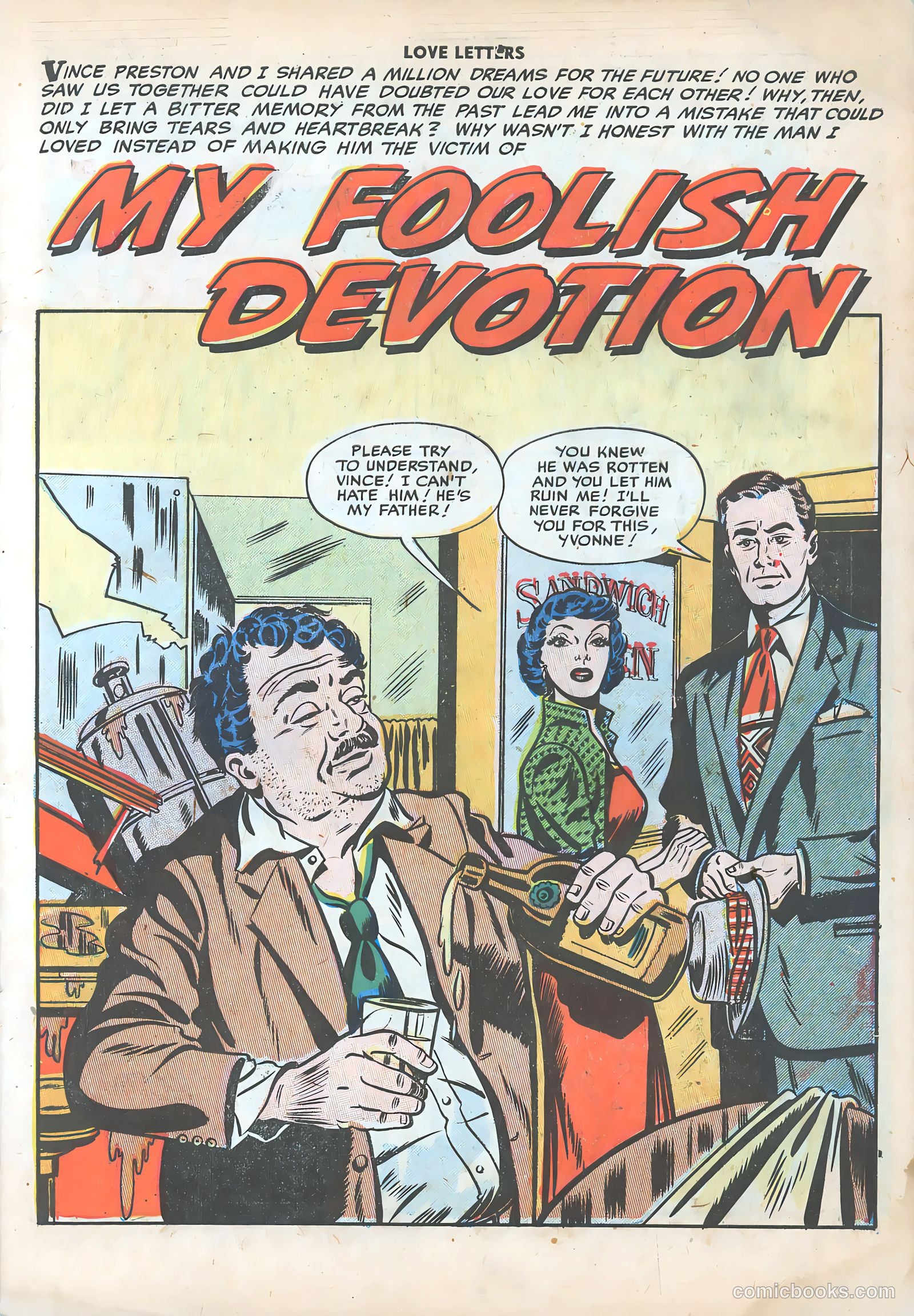 Love Letters #28 (1953) — page 3 of 36