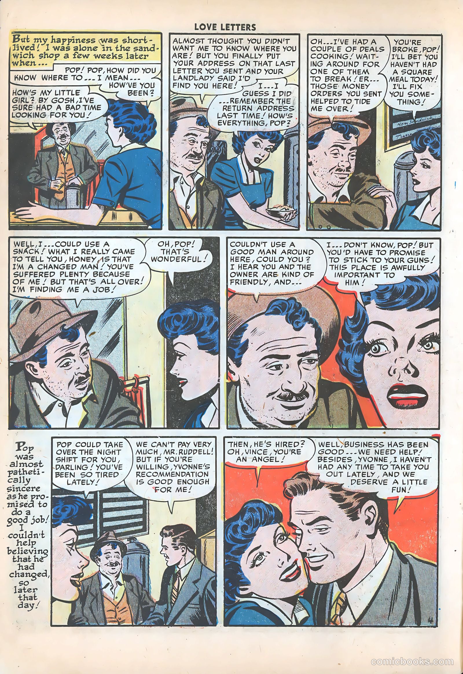 Love Letters #28 (1953) — page 6 of 36