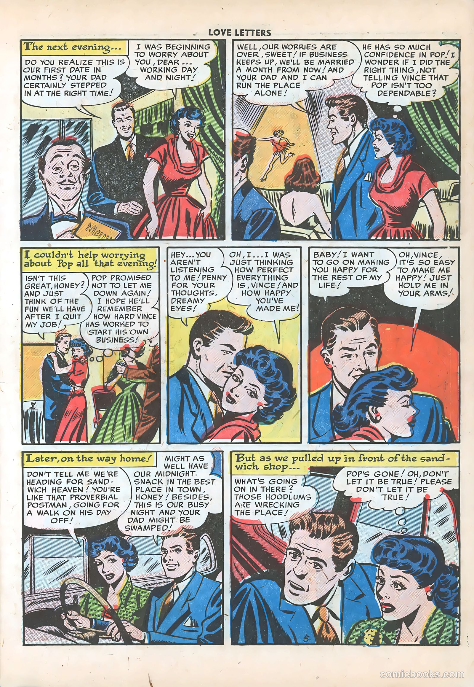 Love Letters #28 (1953) — page 7 of 36