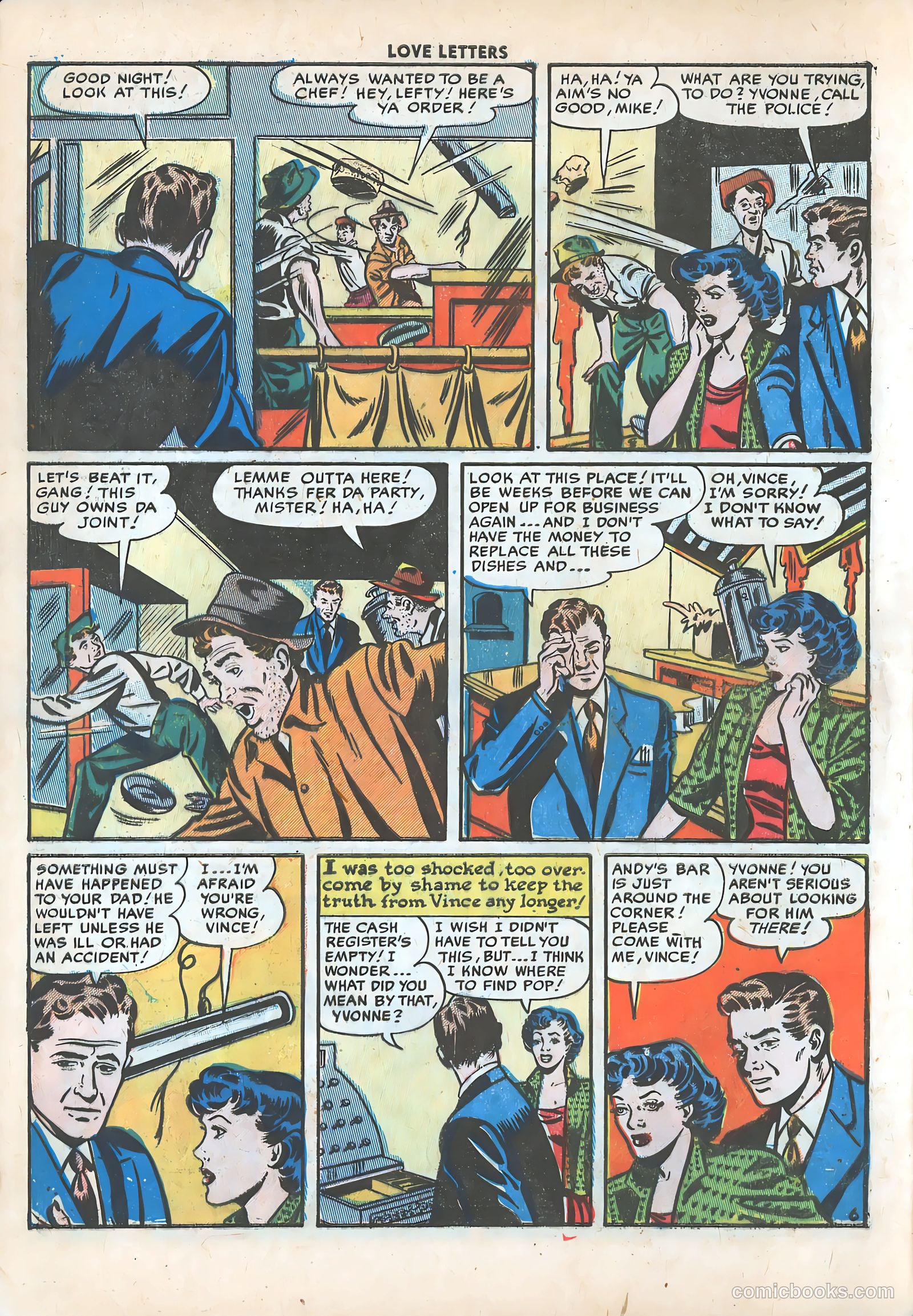 Love Letters #28 (1953) — page 8 of 36