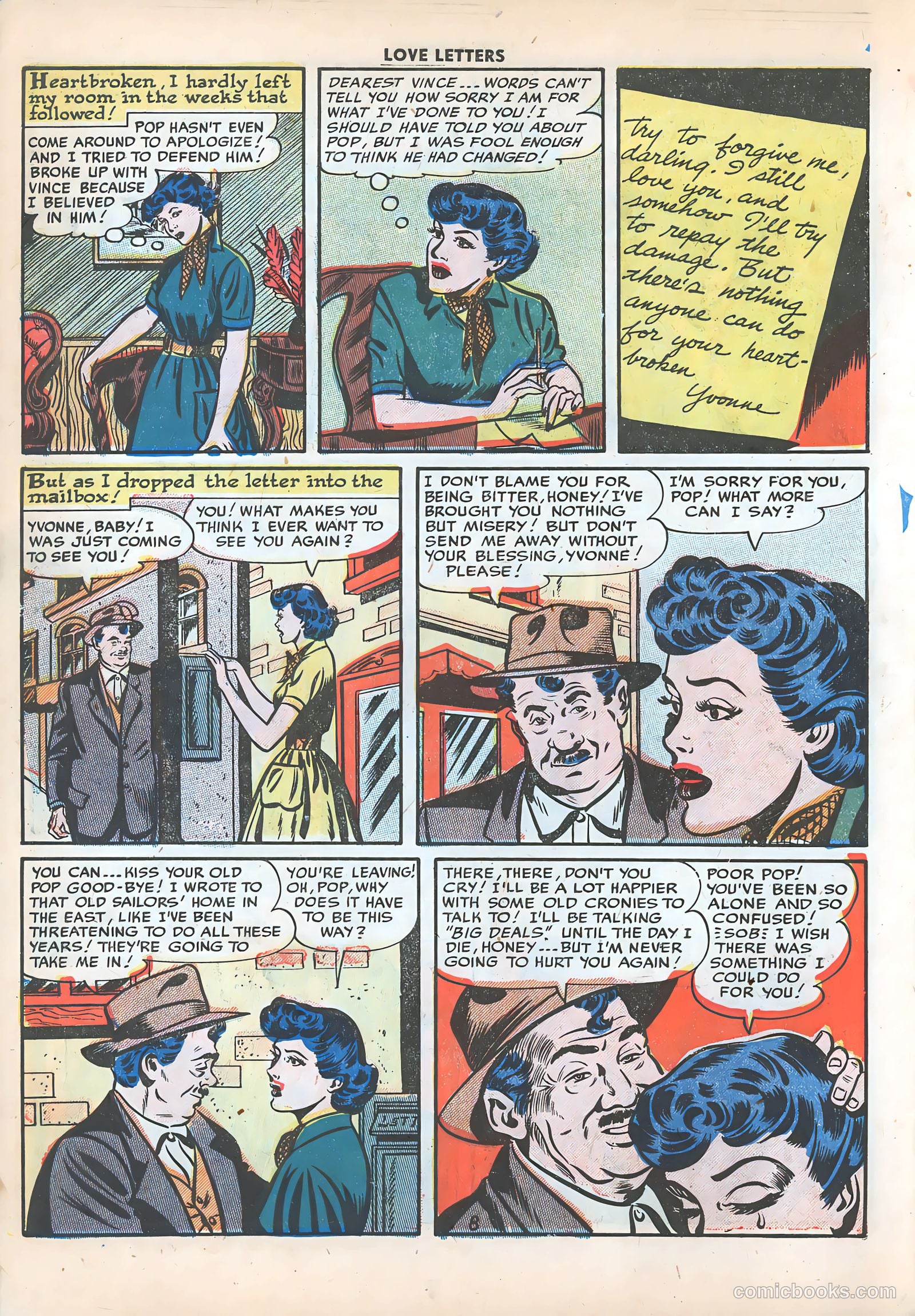 Love Letters #28 (1953) — page 10 of 36