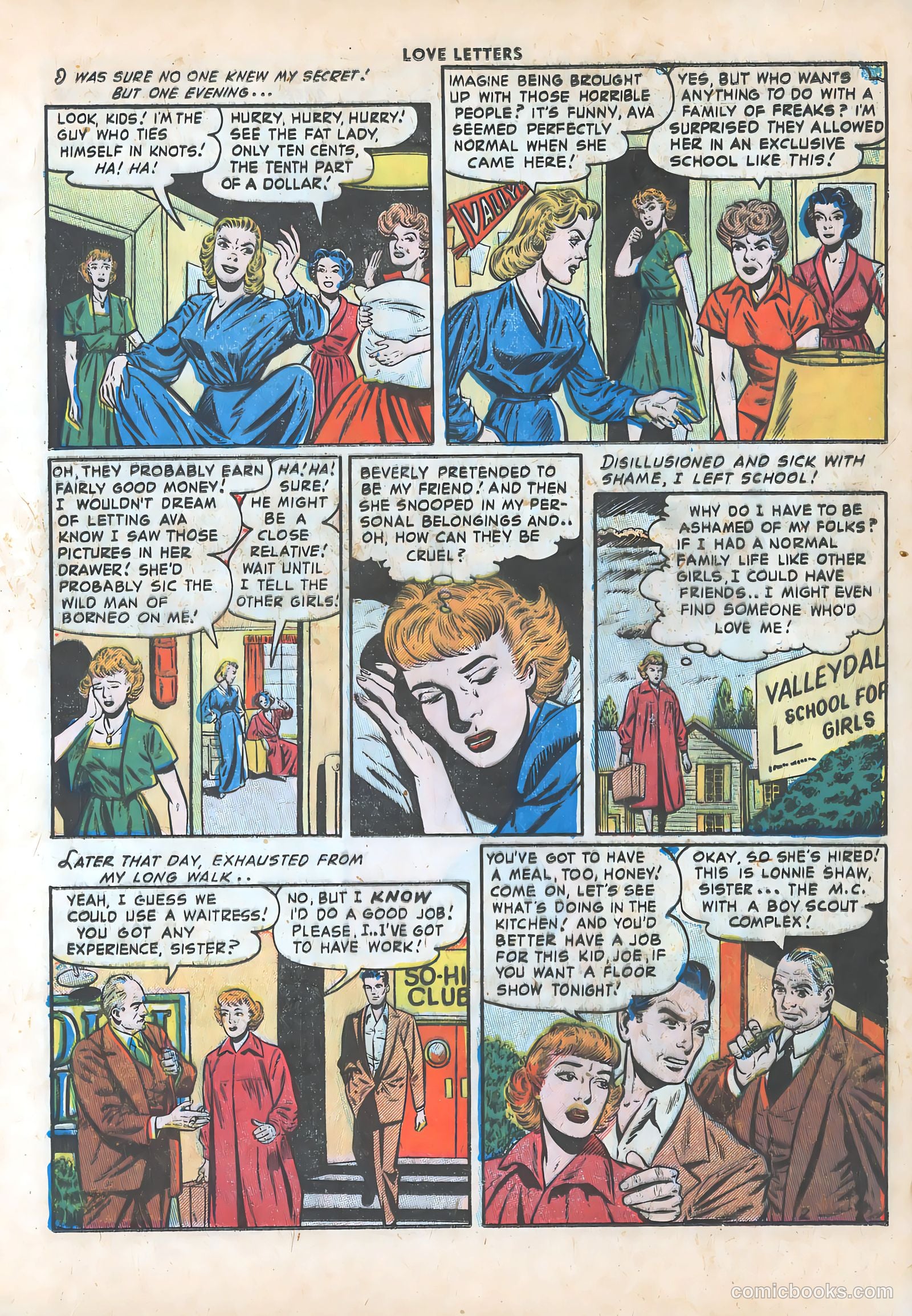 Love Letters #28 (1953) — page 13 of 36