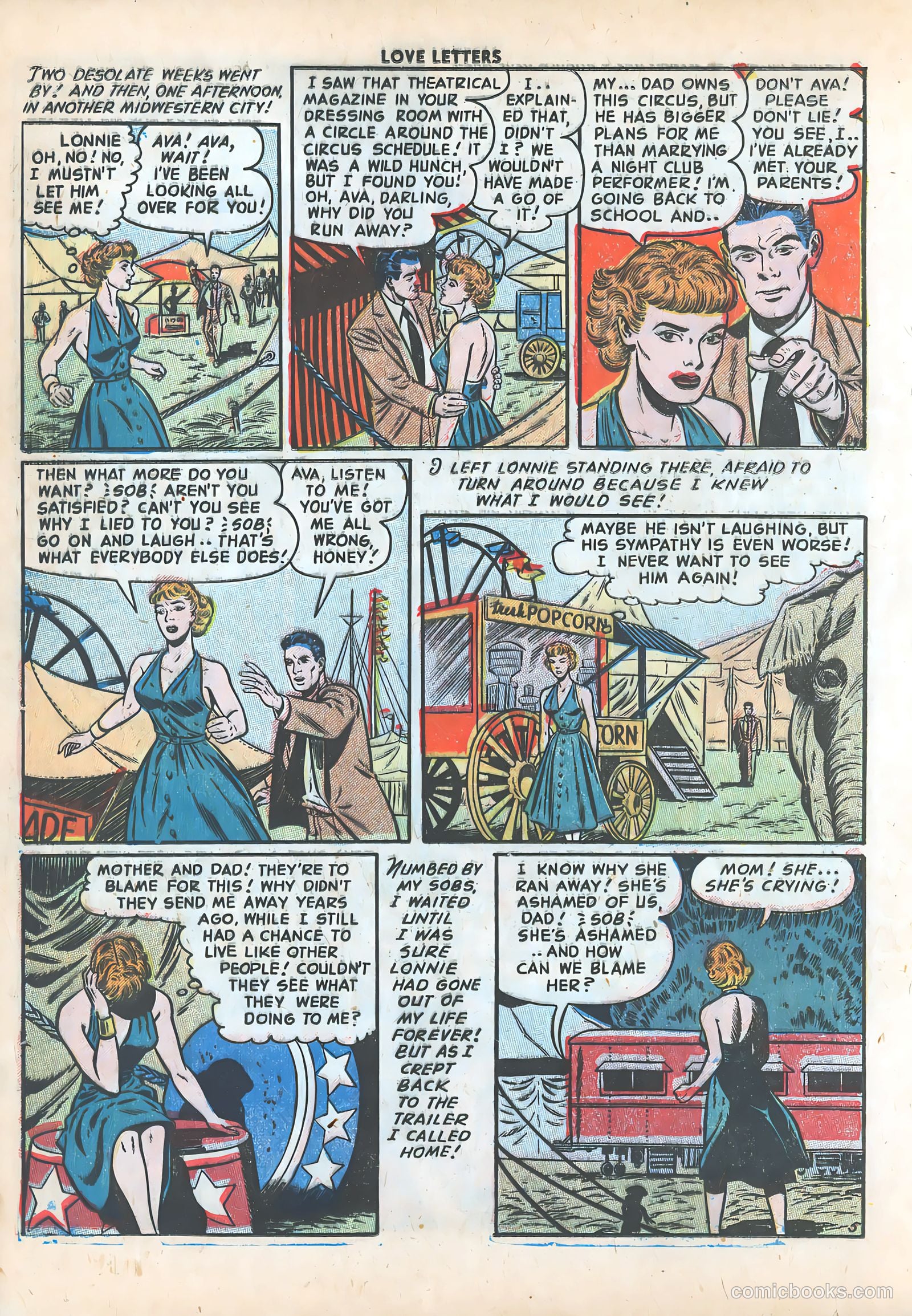 Love Letters #28 (1953) — page 16 of 36