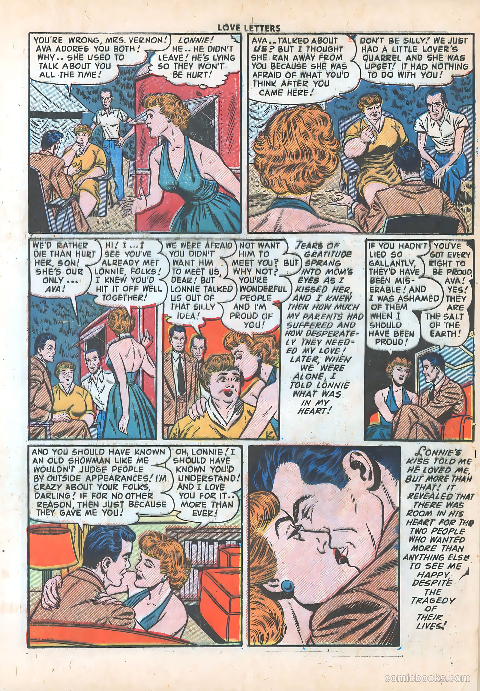 Love Letters #28 (1953) — page 17 of 36