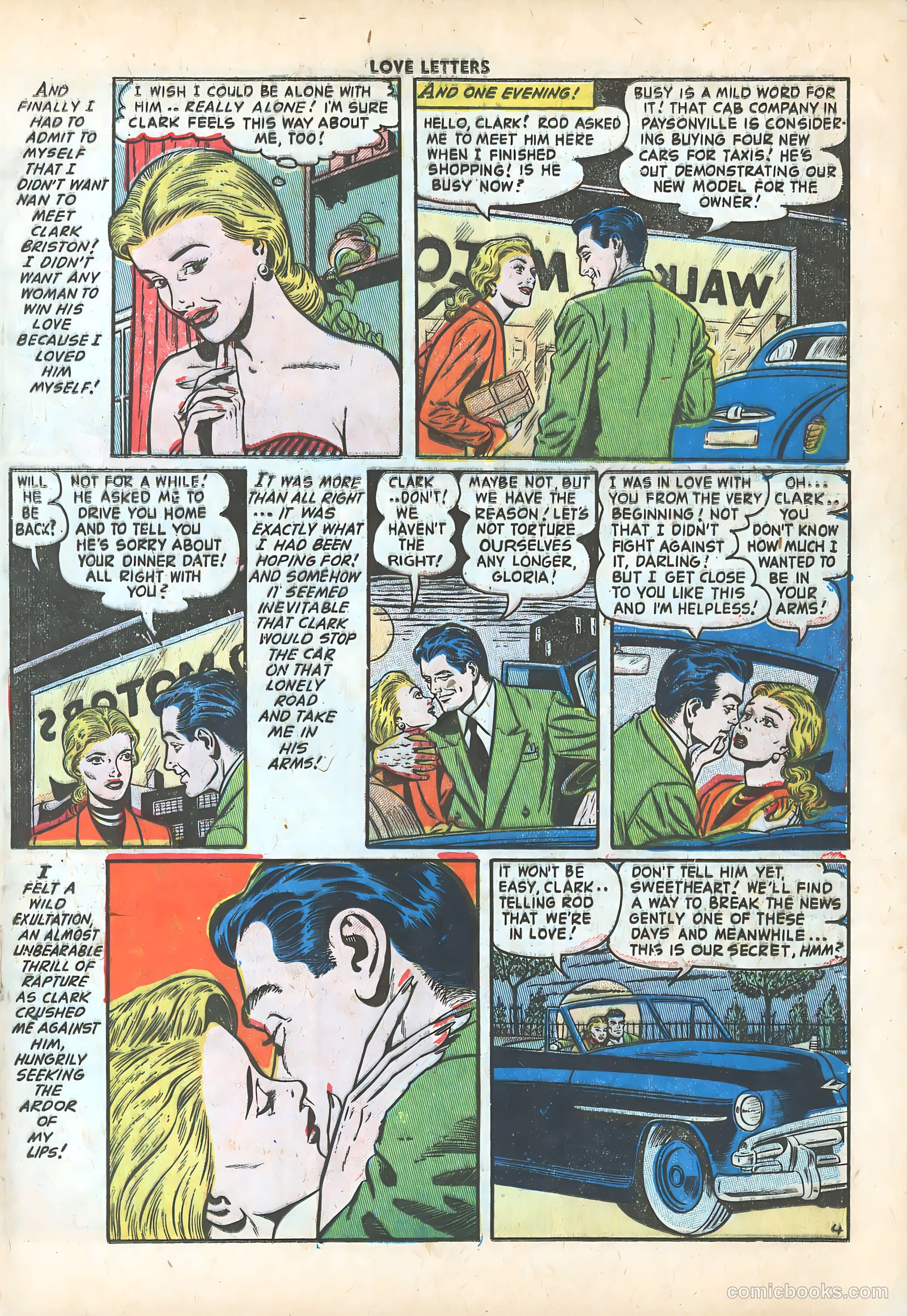 Love Letters #28 (1953) — page 21 of 36