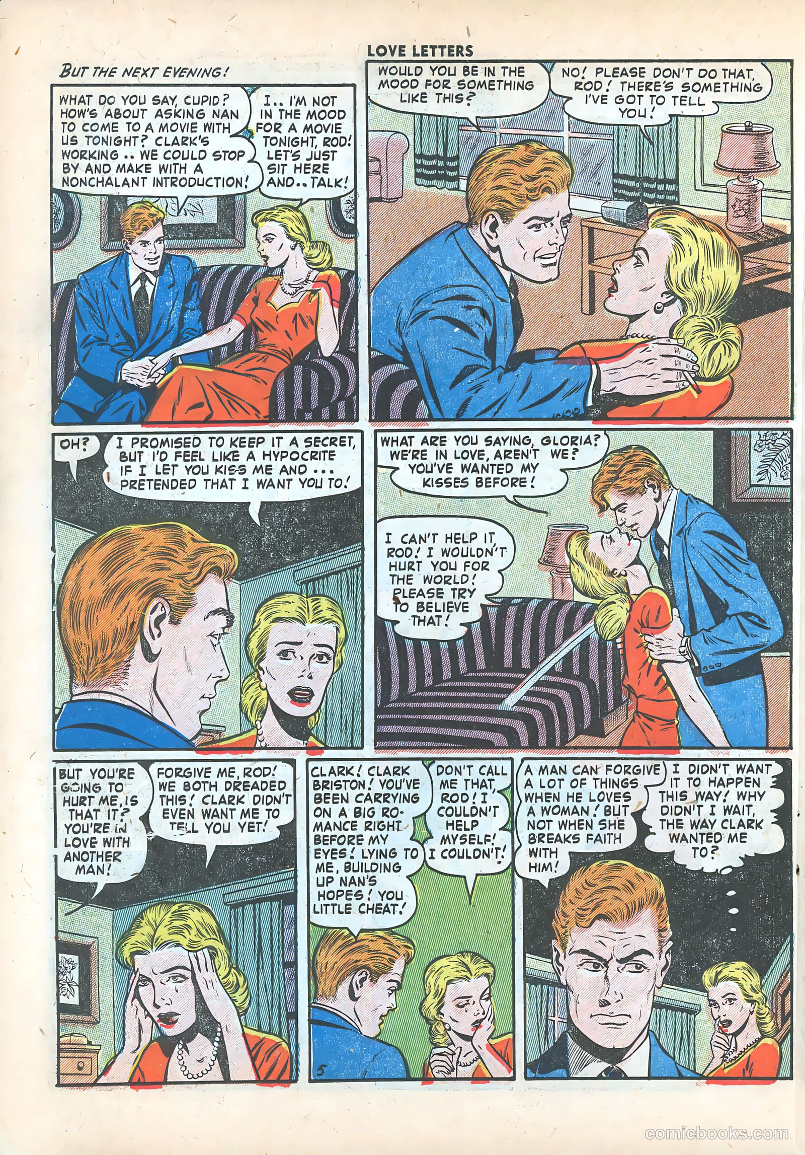 Love Letters #28 (1953) — page 22 of 36