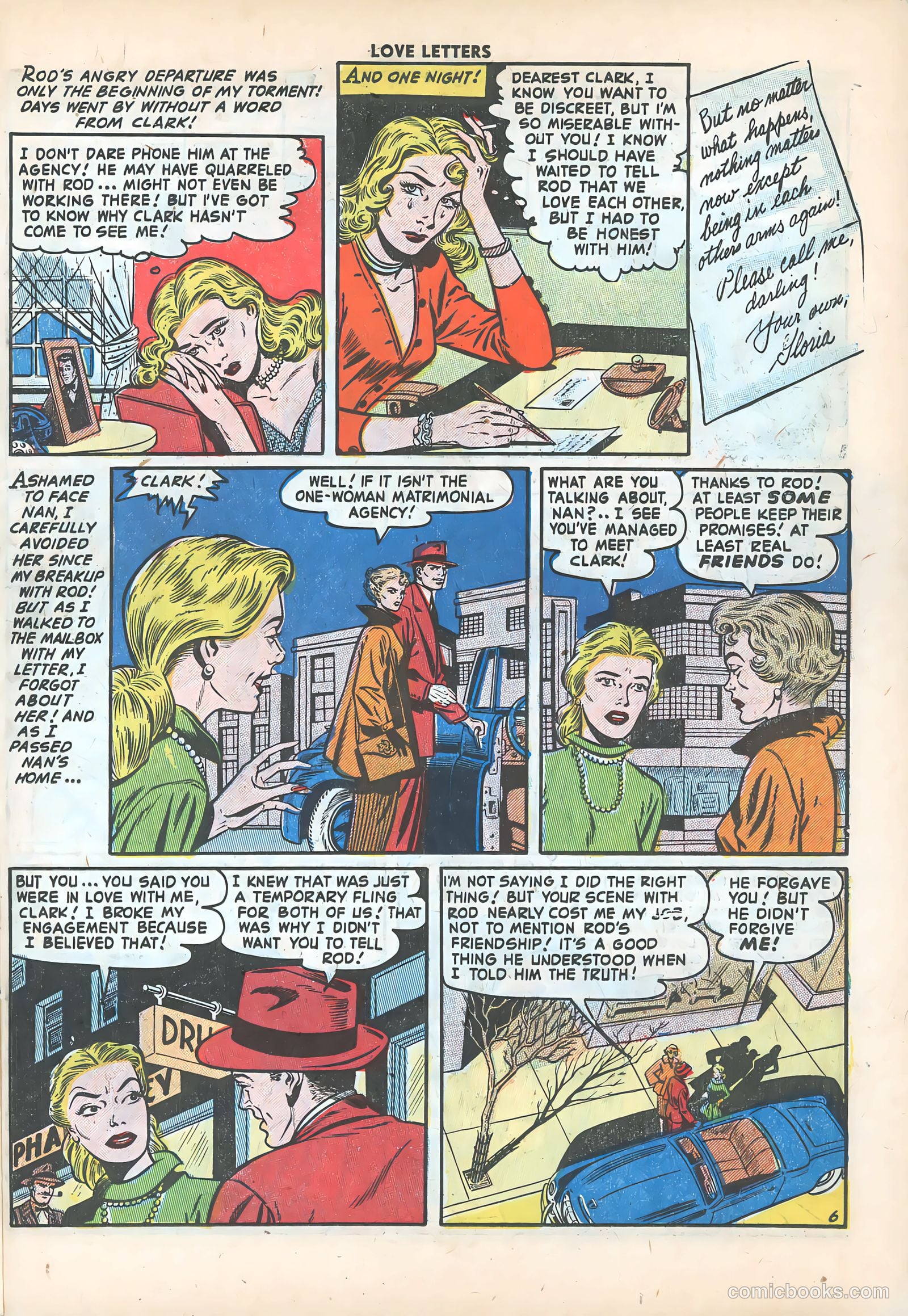Love Letters #28 (1953) — page 23 of 36