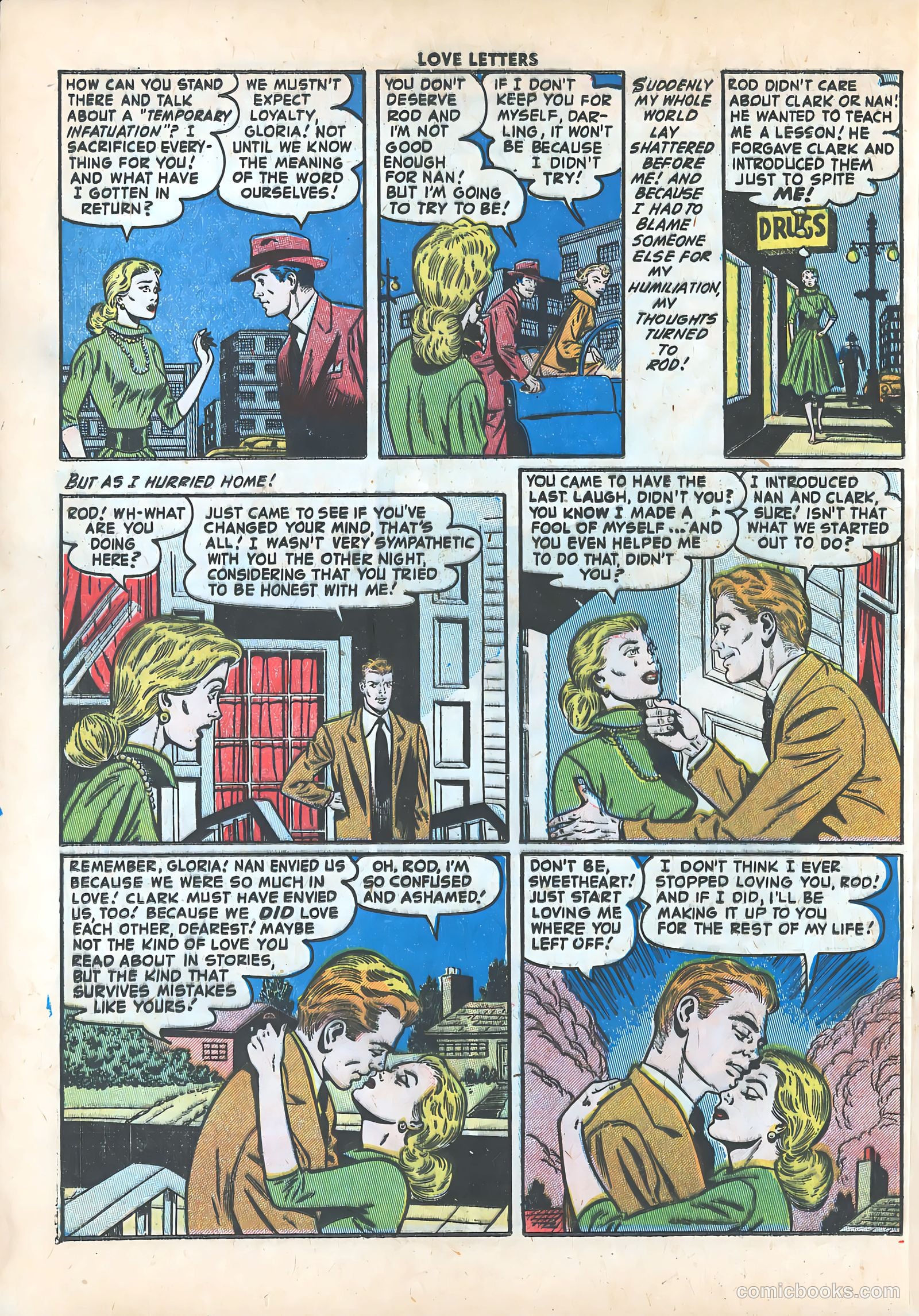 Love Letters #28 (1953) — page 24 of 36