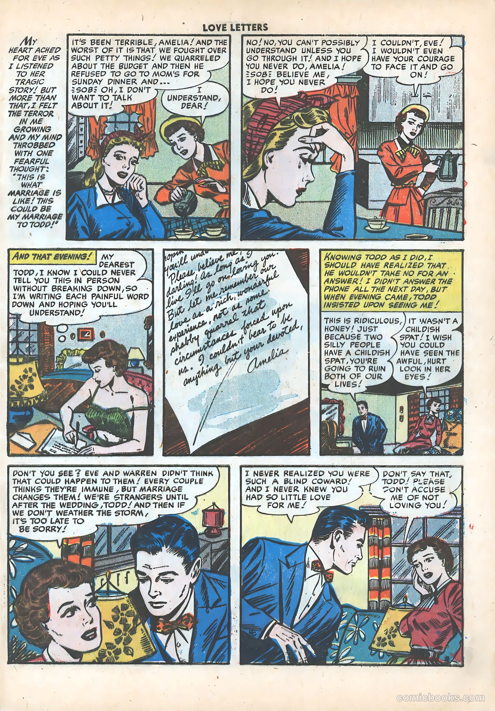 Love Letters #28 (1953) — page 29 of 36