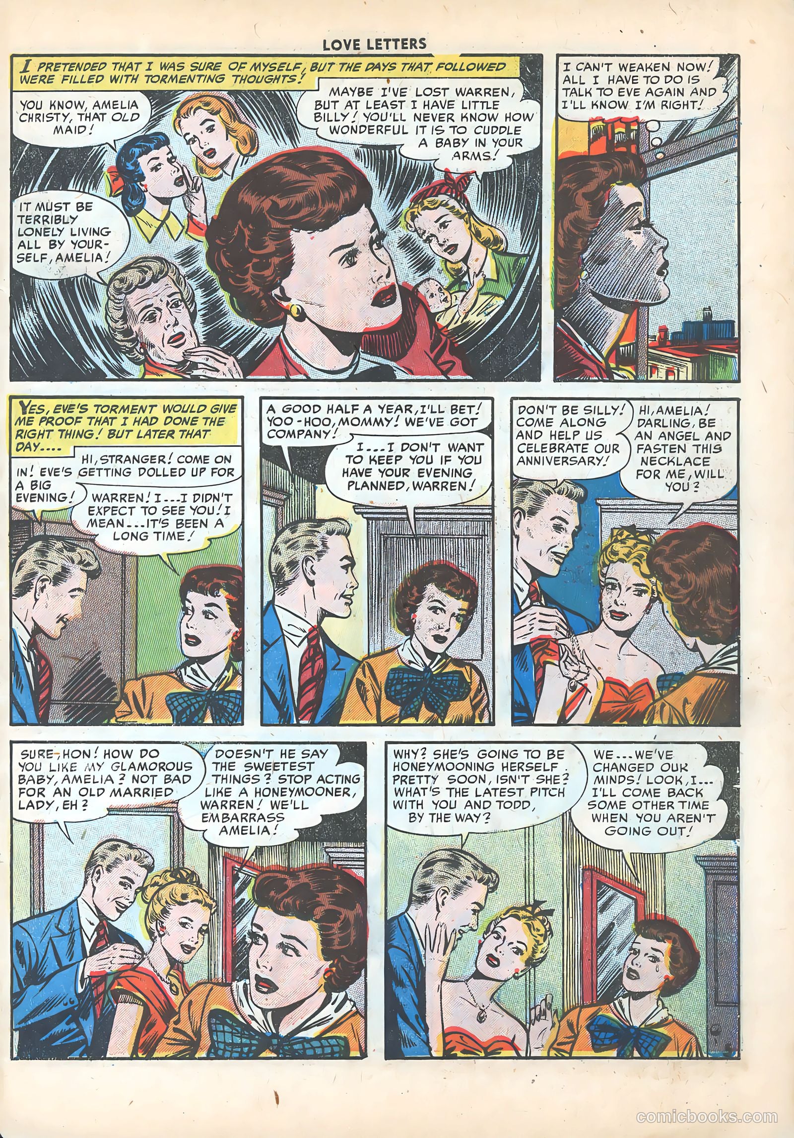 Love Letters #28 (1953) — page 31 of 36